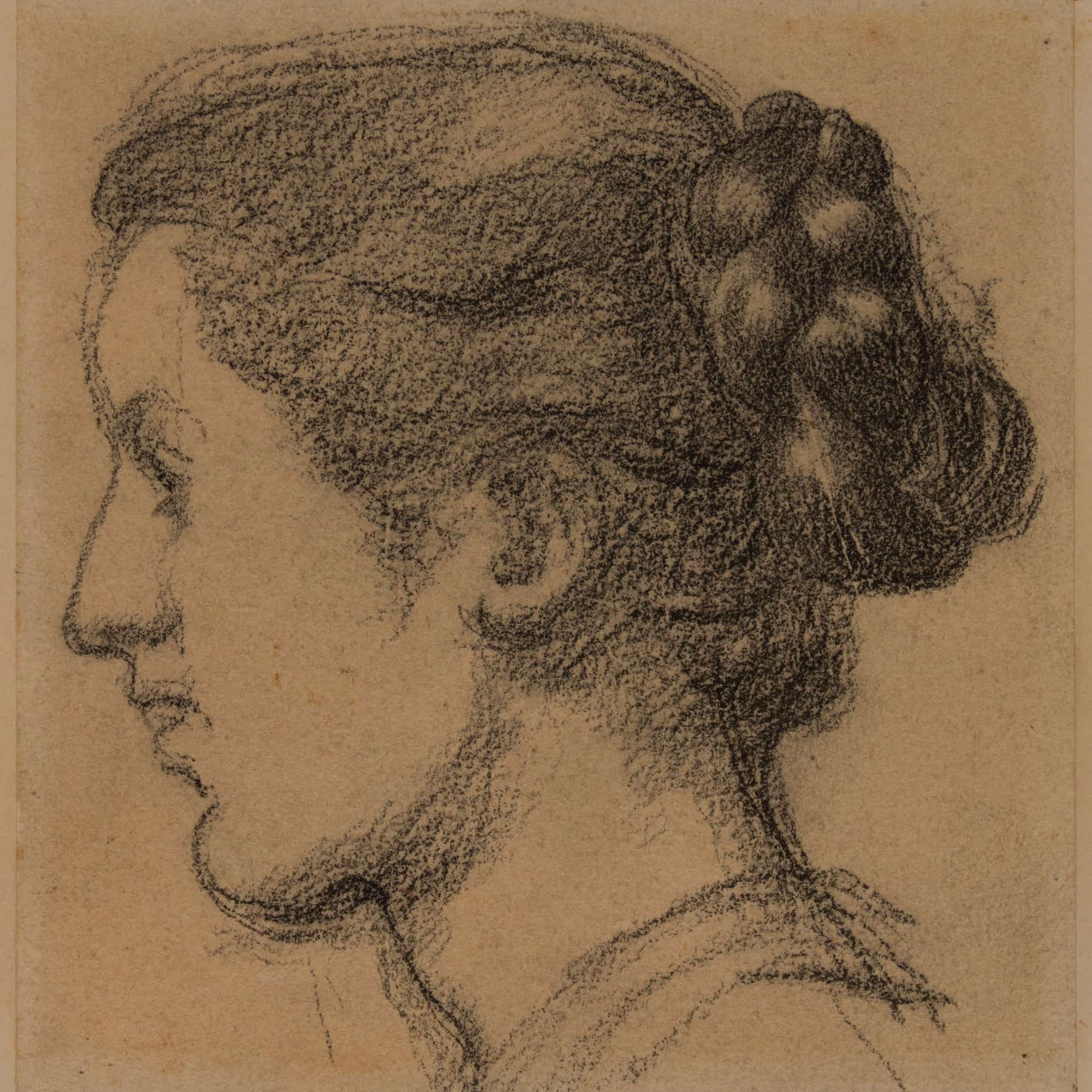 Tete De Femme V by Pierre Puvis De Chavannes - Image 4