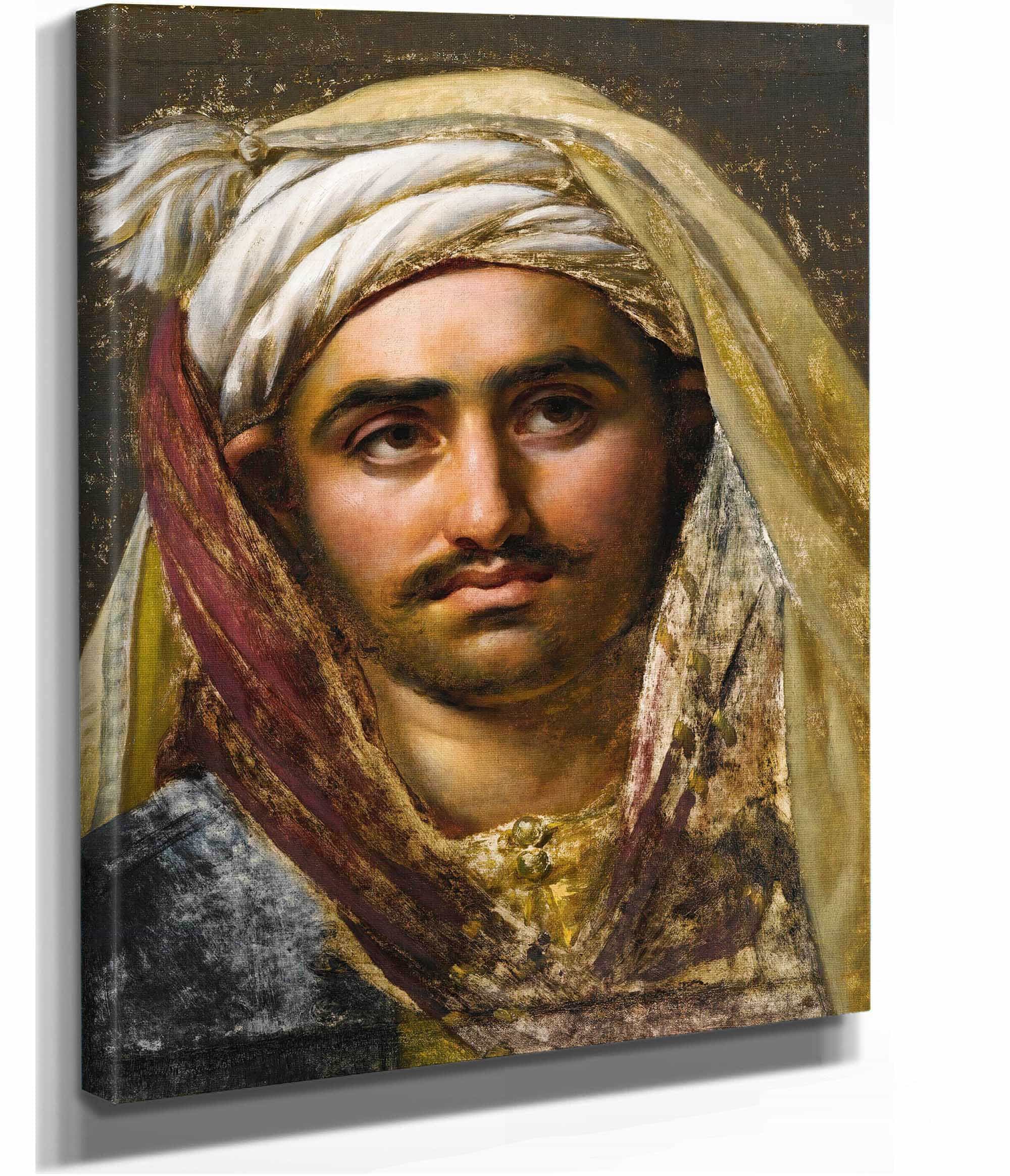 Tete Dun Jeune Turc by Anne Louis Girodet Trioson - Image 2