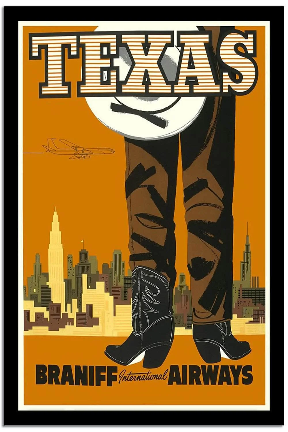 Texas Vintage Poster - Image 2