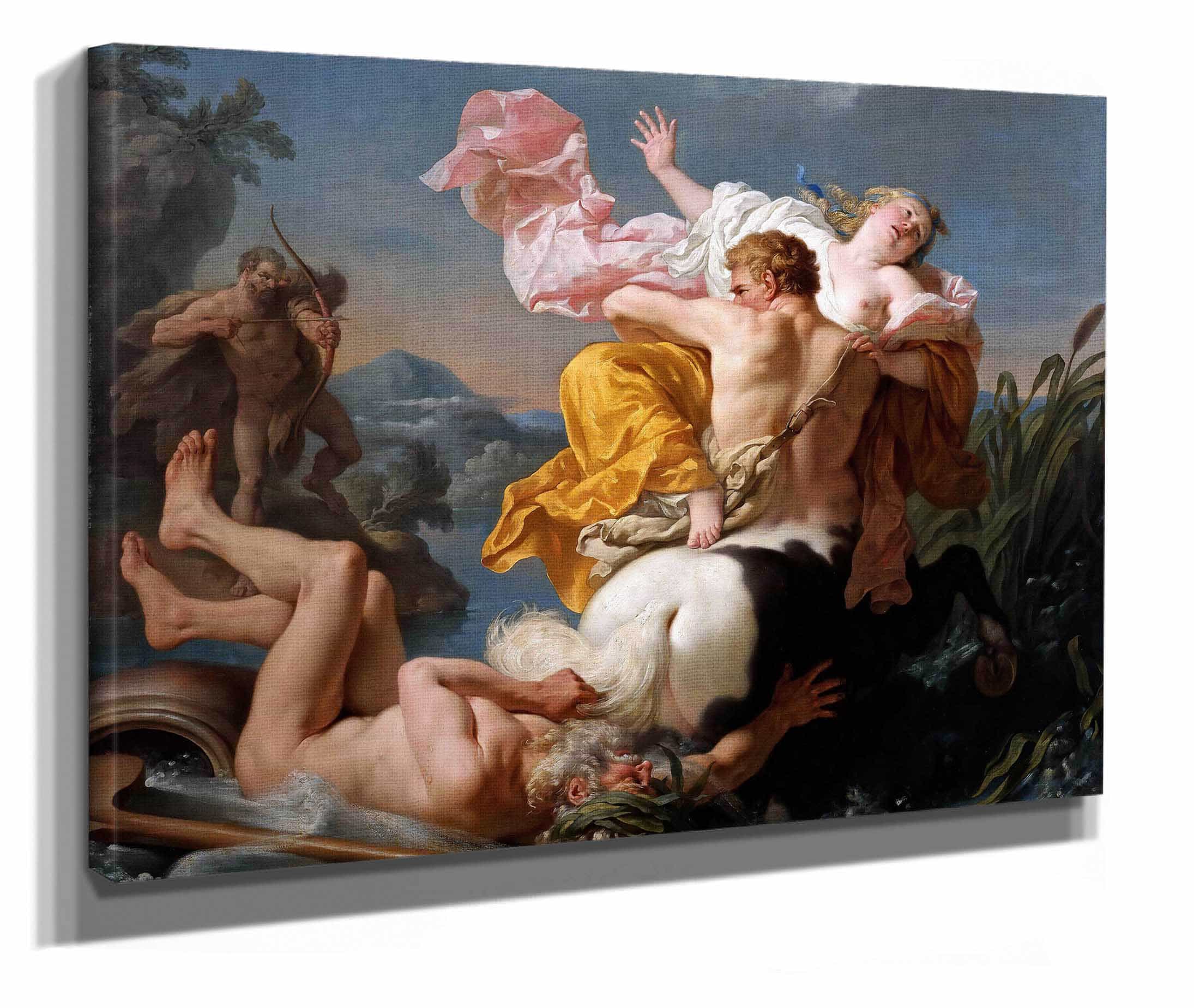 The Abduction Of Deianeira By The Centaur Nessus by Louis Jean Francois Lagrenee - Image 2