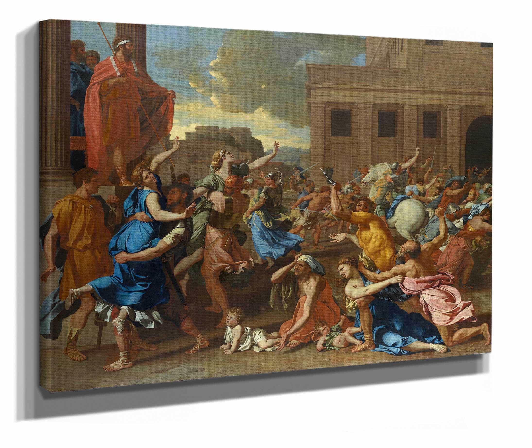 The Abduction Of The Sabine Women by Nicolas Poussin