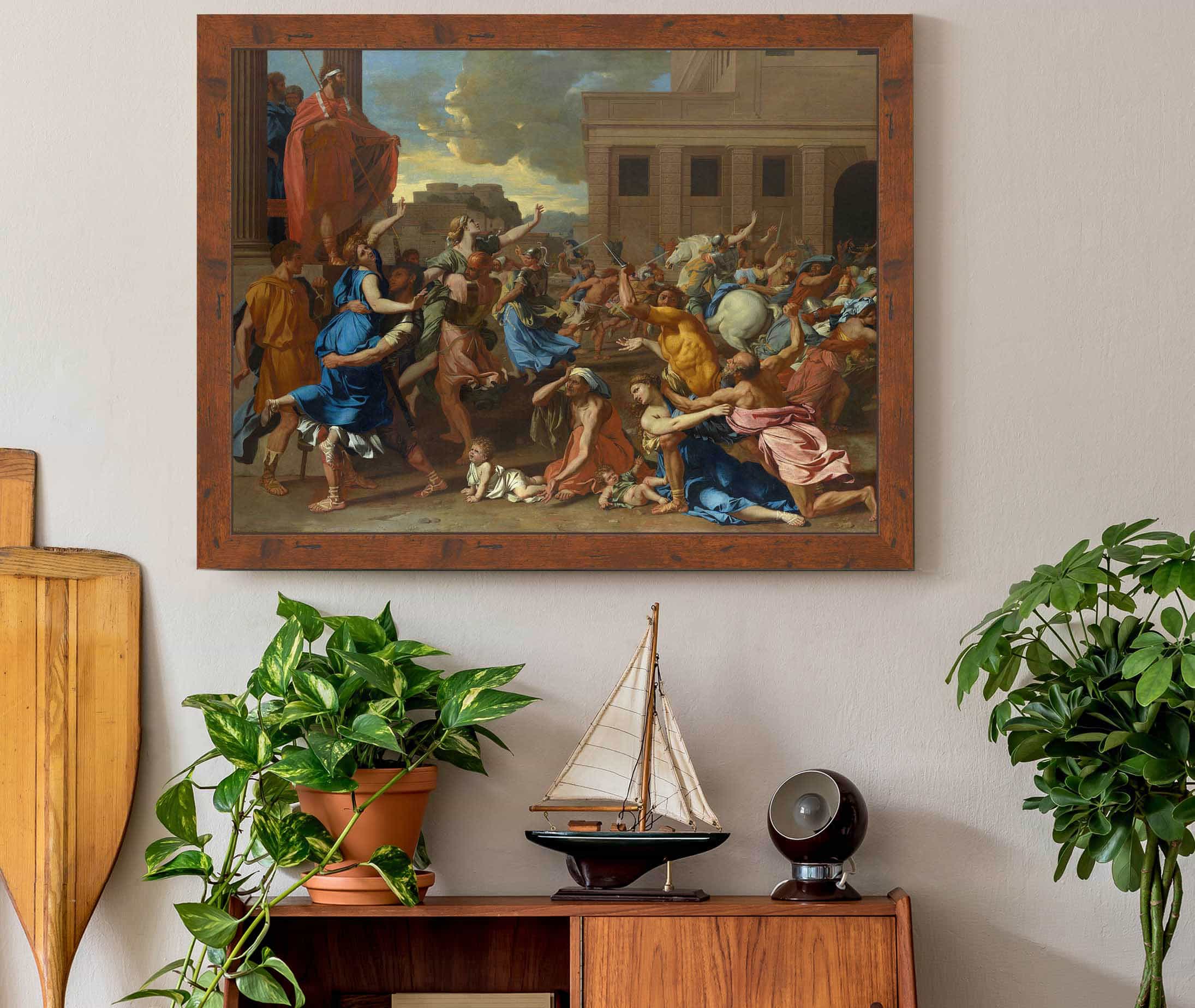 The Abduction Of The Sabine Women by Nicolas Poussin - Image 2