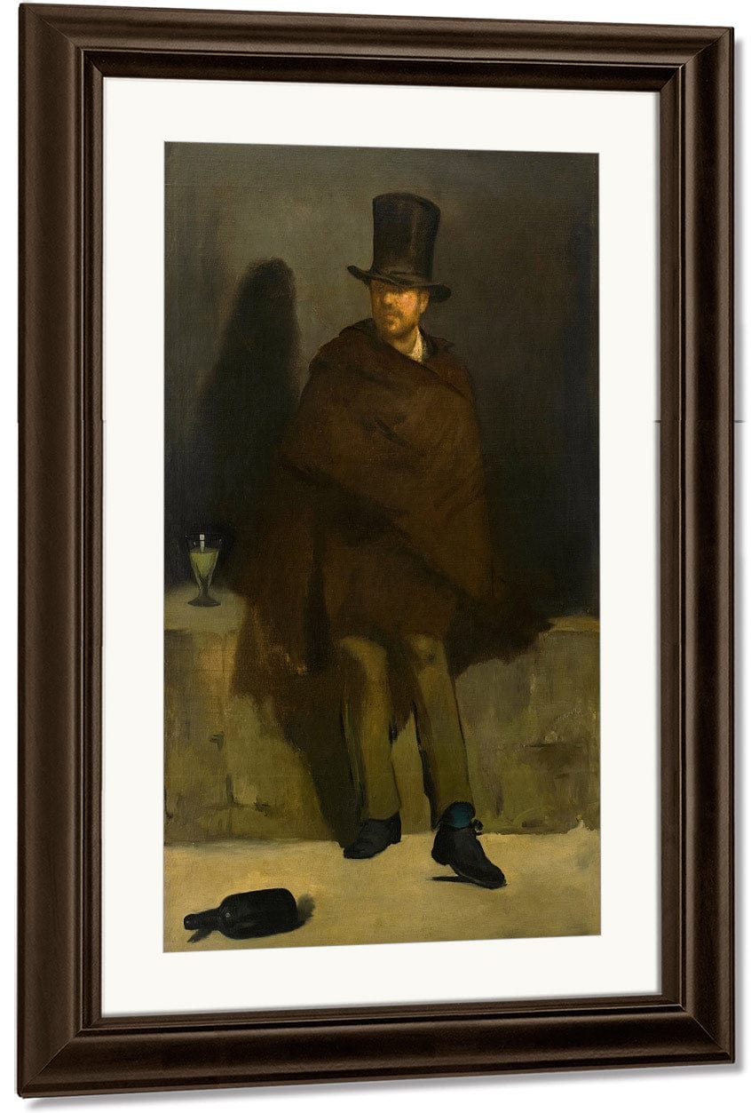 The Absinthe Drinker By Edouard Manet - Image 4