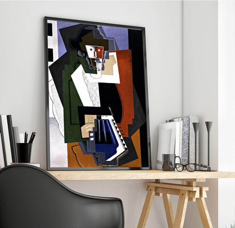 The Accordion Player Painting Gino Severini Canvas Art - Image 4