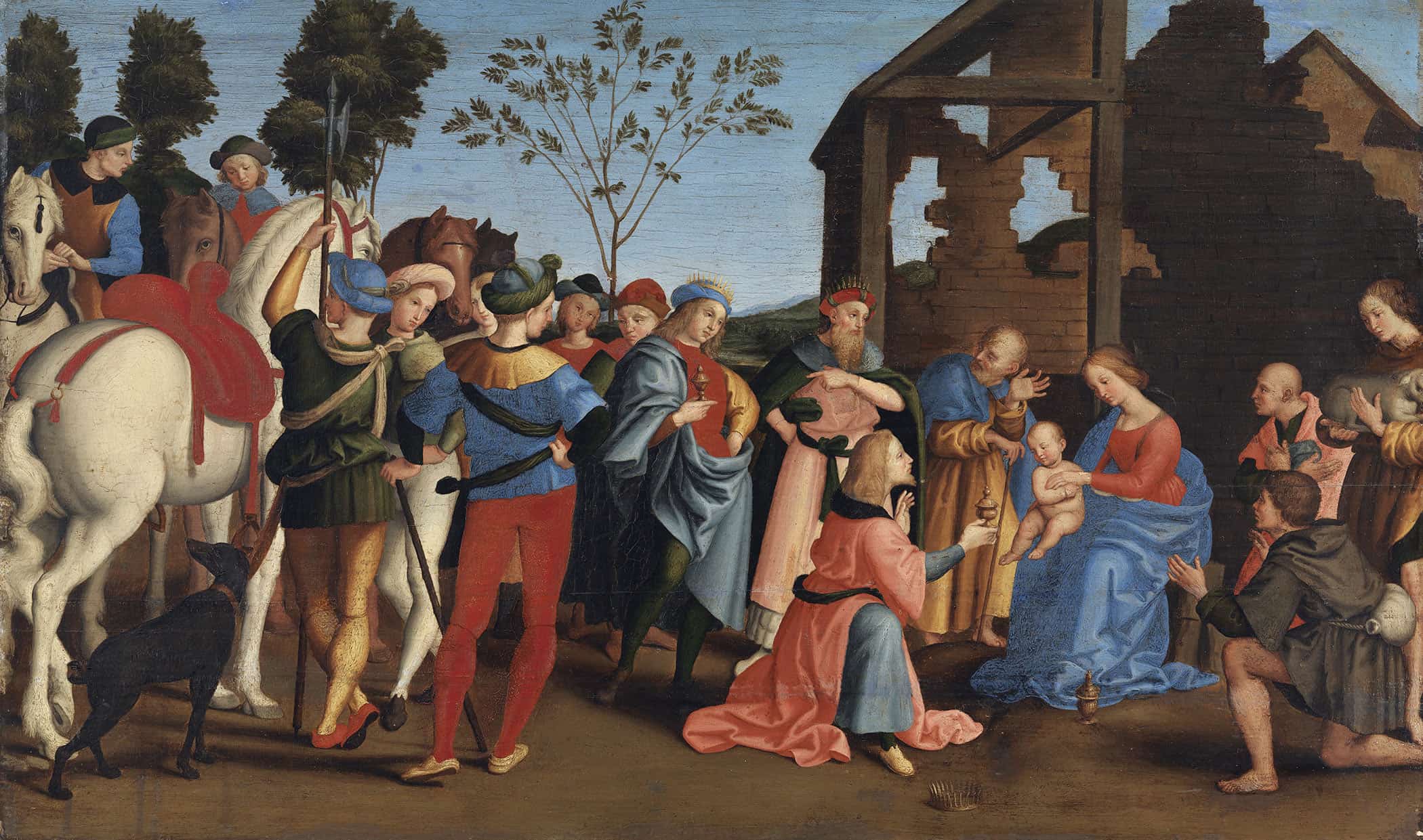 The Adoration Of The Kings by Raphael - Image 2