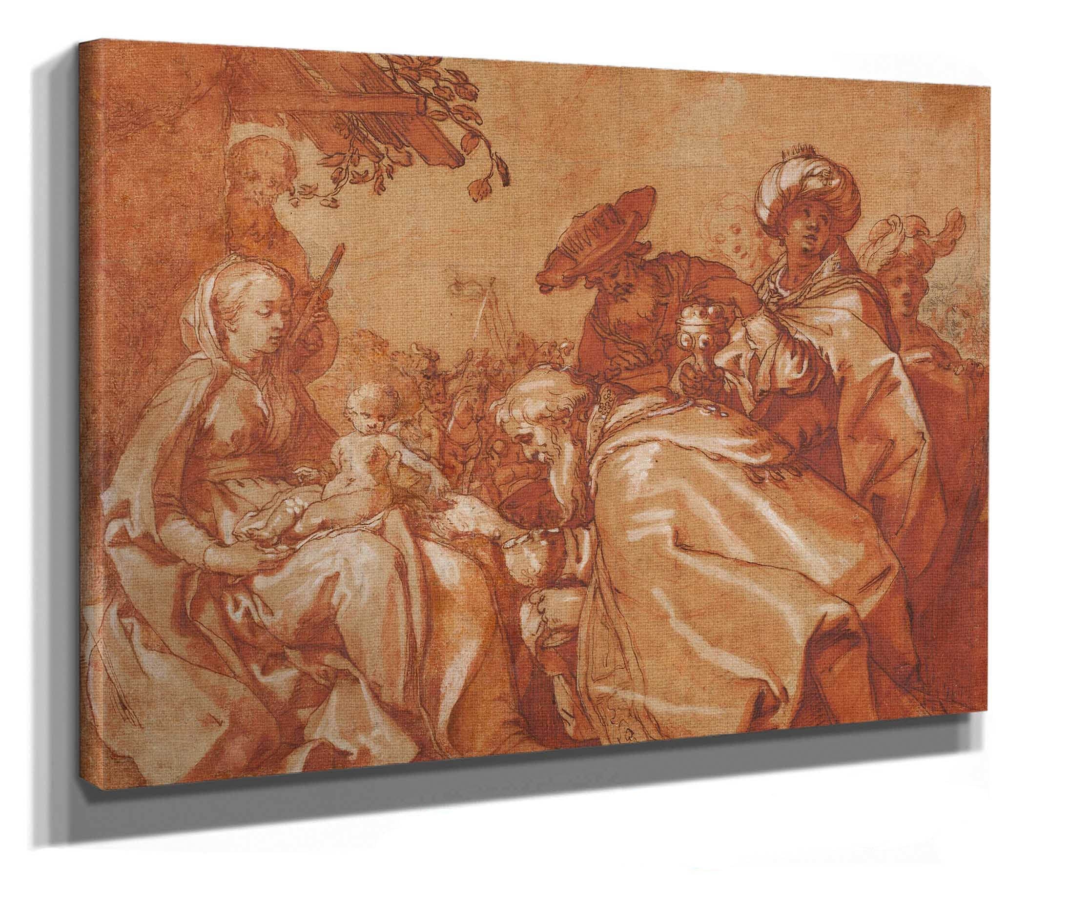 The Adoration Of The Magi by Abraham Bloemaert - Image 2