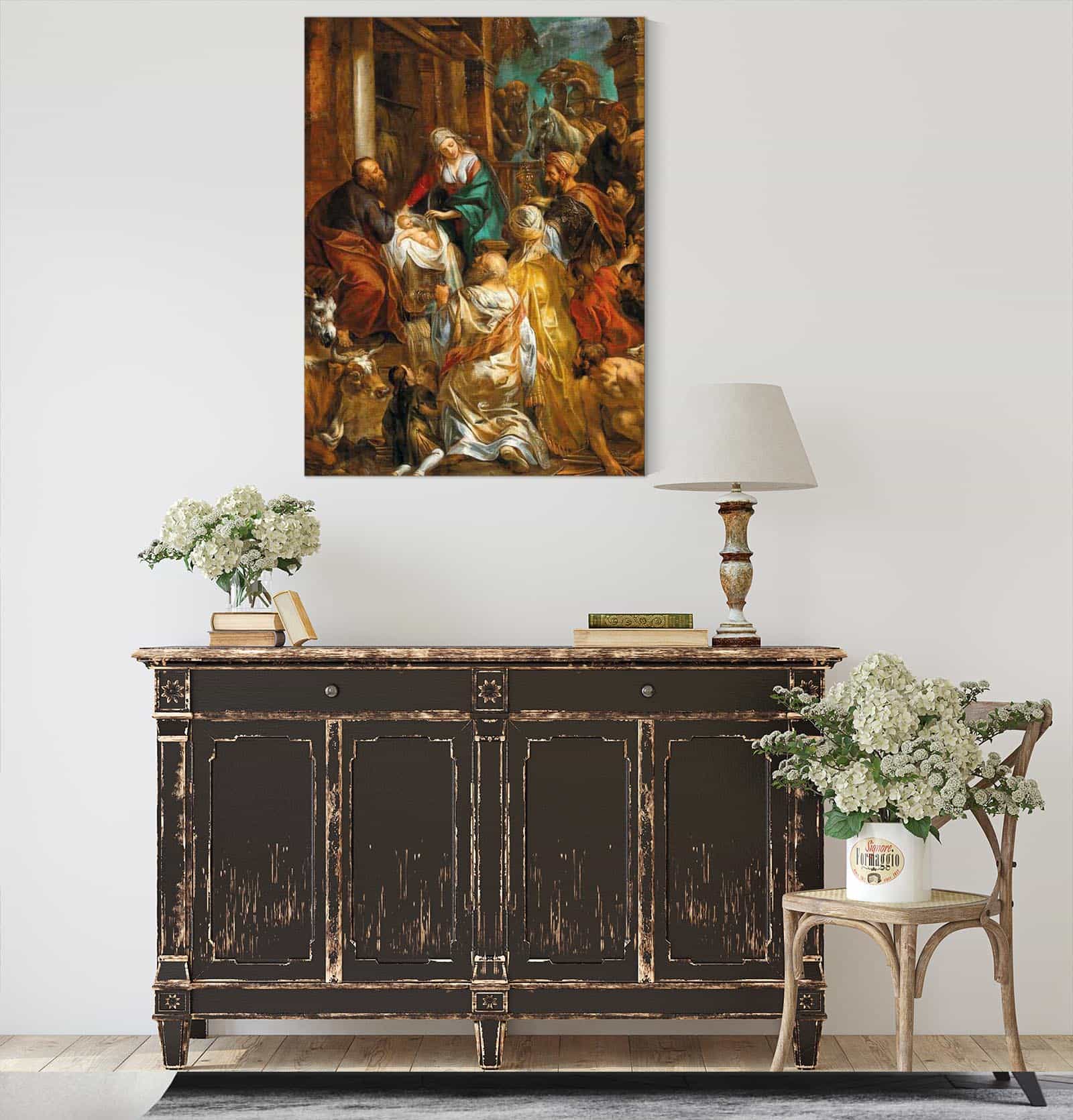 The Adoration Of The Magi by Jacob Jordaens - Image 4
