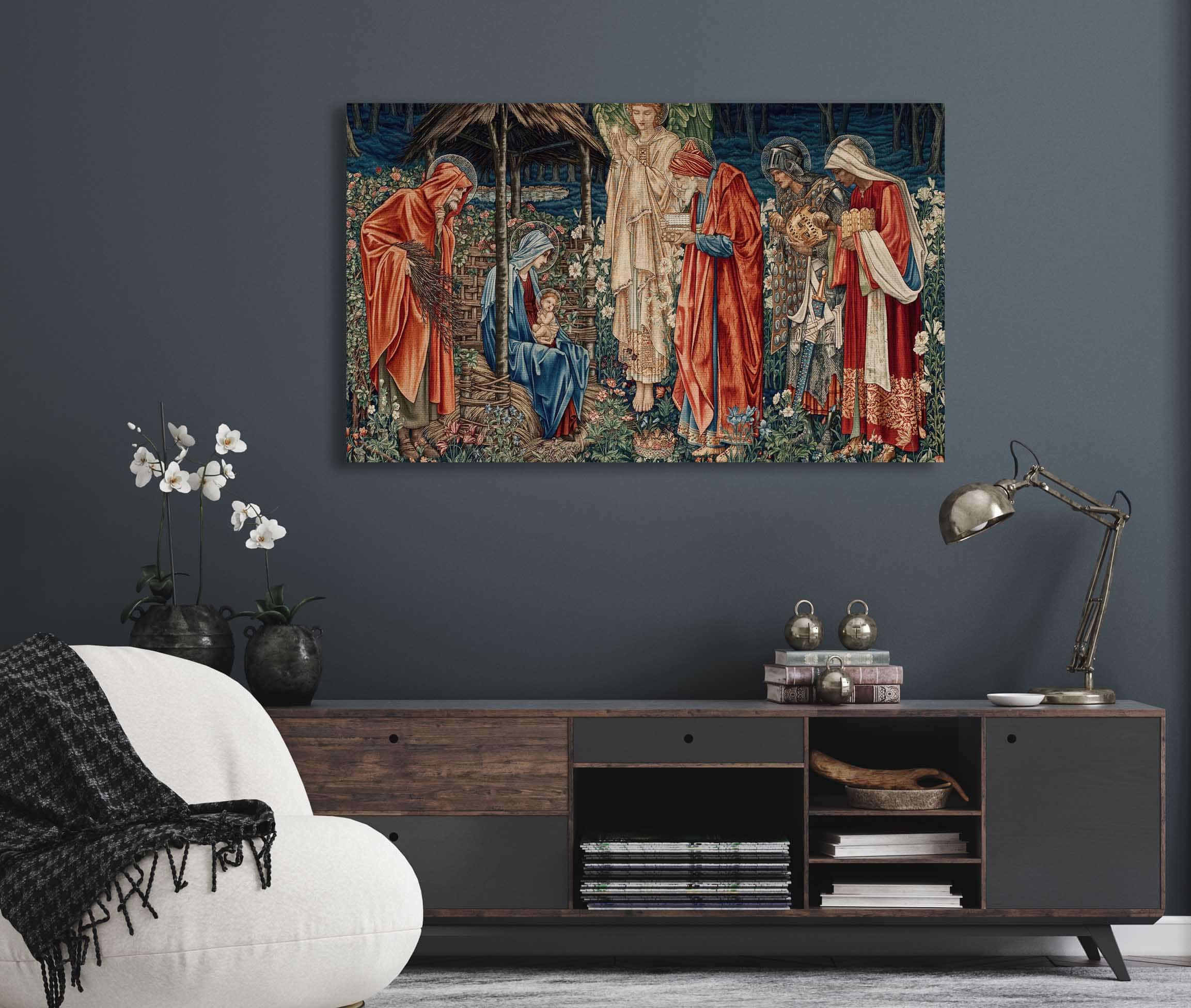 The Adoration Of The Magi by Sir Edward Coley Burne Jones - Image 5