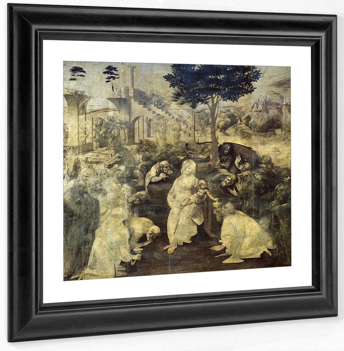 The Adoration Of The Magi By Leonardo Da Vinci - Image 2