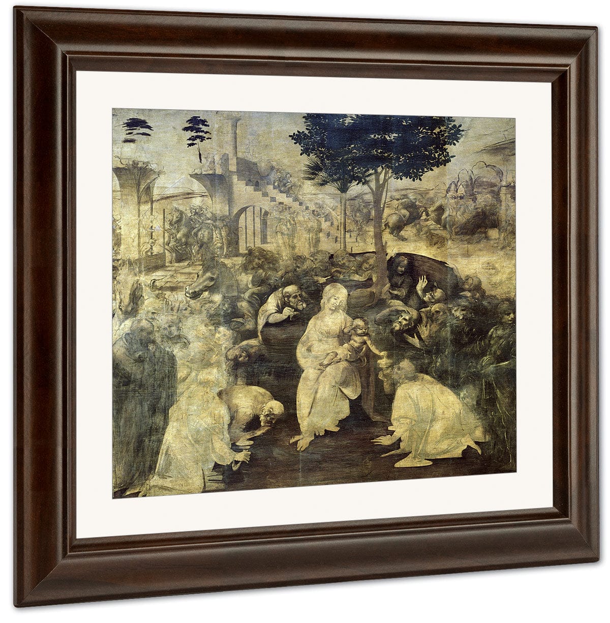 The Adoration Of The Magi By Leonardo Da Vinci - Image 3