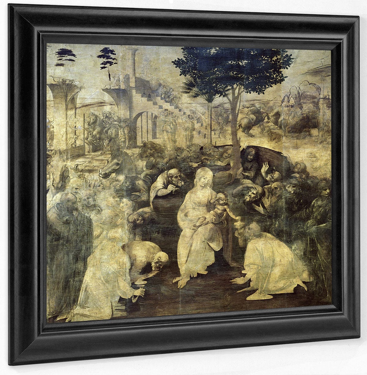 The Adoration Of The Magi By Leonardo Da Vinci - Image 6