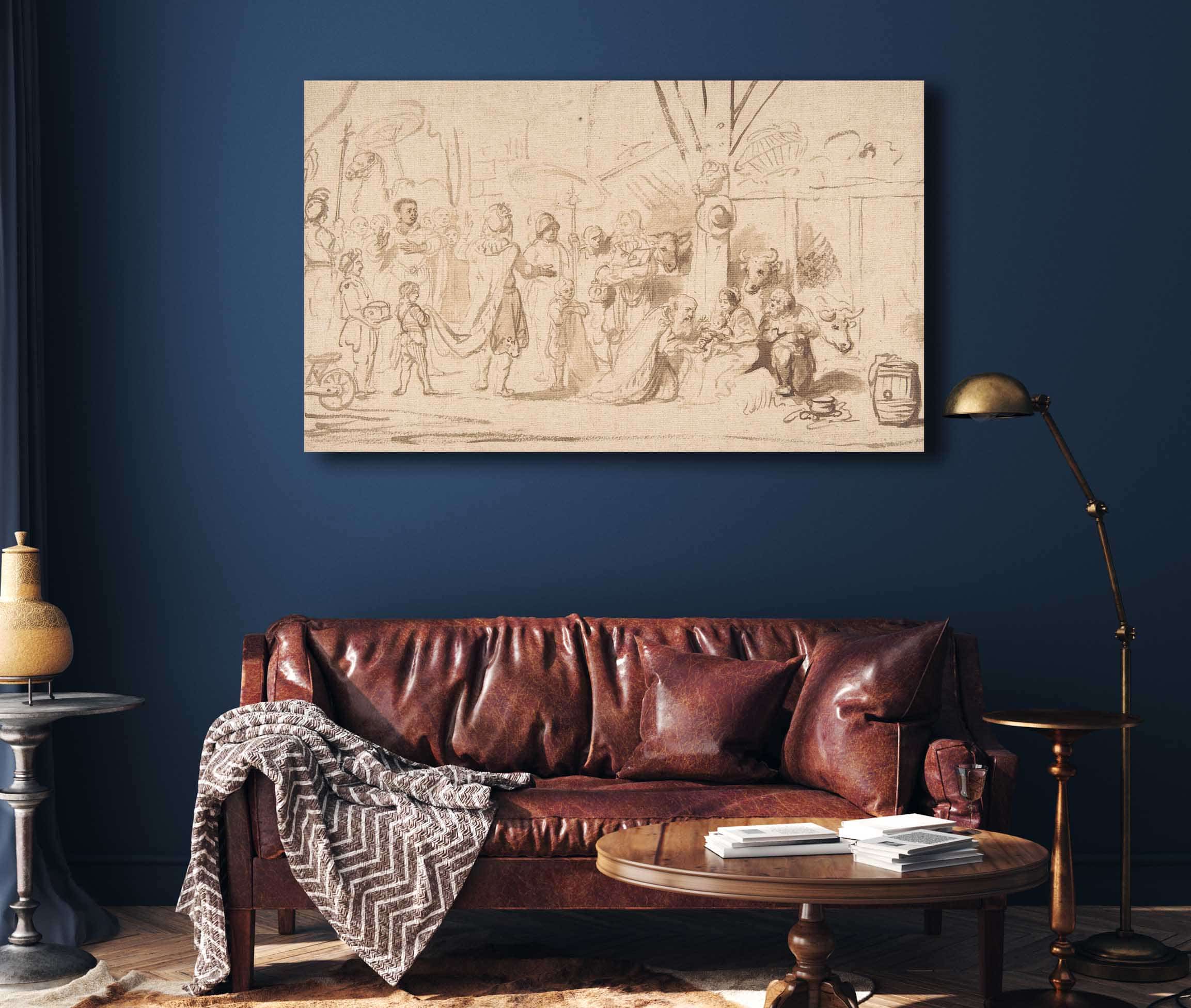 The Adoration Of The Magi Th Century by Nicolaes Maes - Image 4