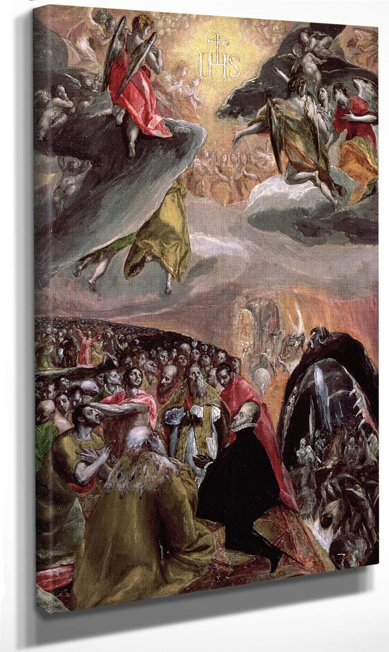 The Adoration Of The Name Of Jesus 2 By El Greco
