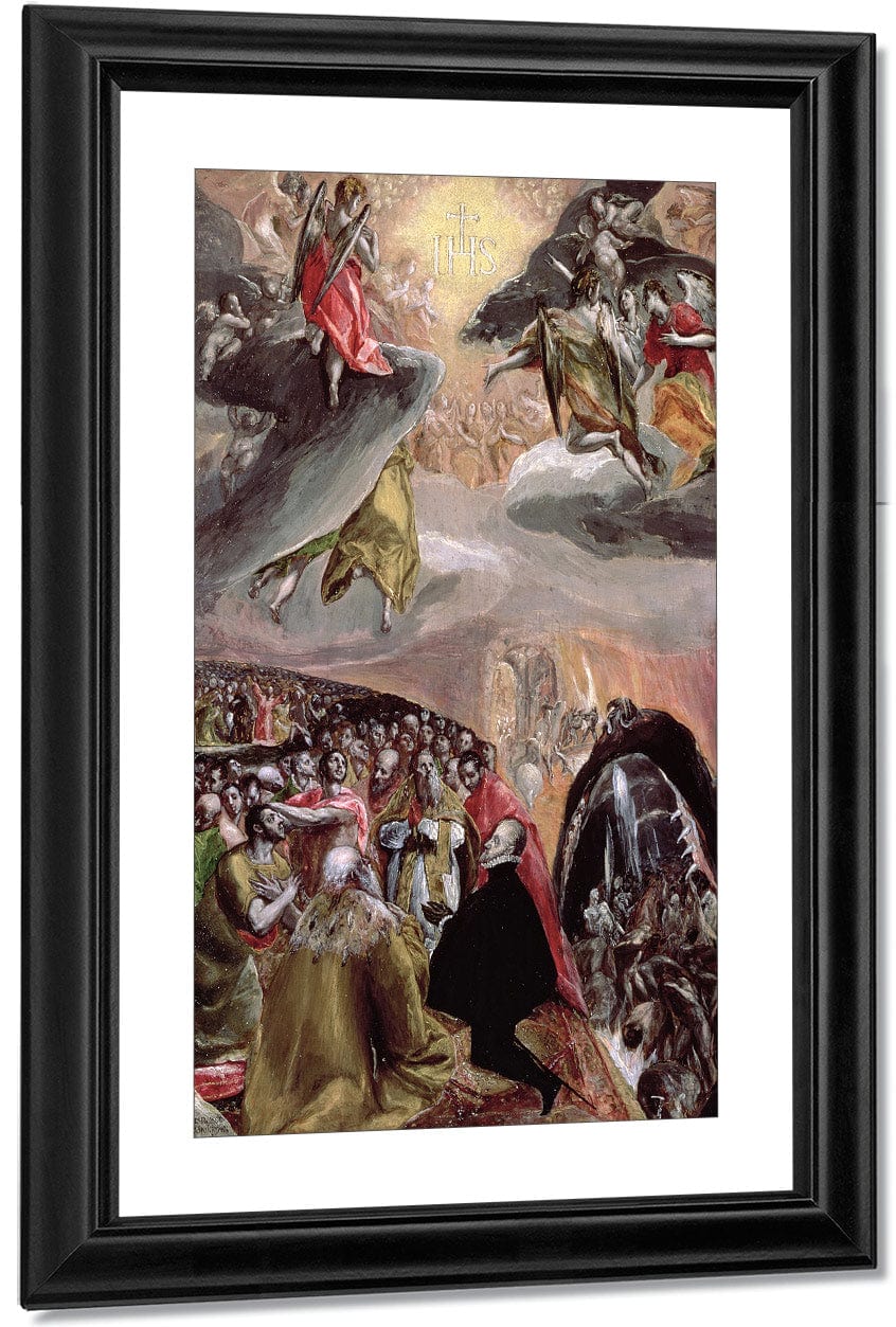 The Adoration Of The Name Of Jesus 2 By El Greco - Image 3