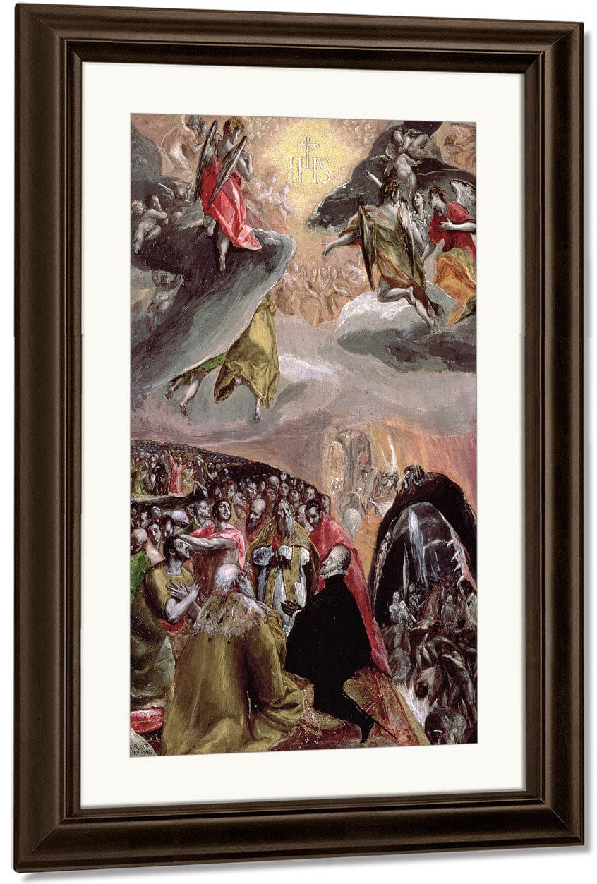 The Adoration Of The Name Of Jesus 2 By El Greco - Image 4