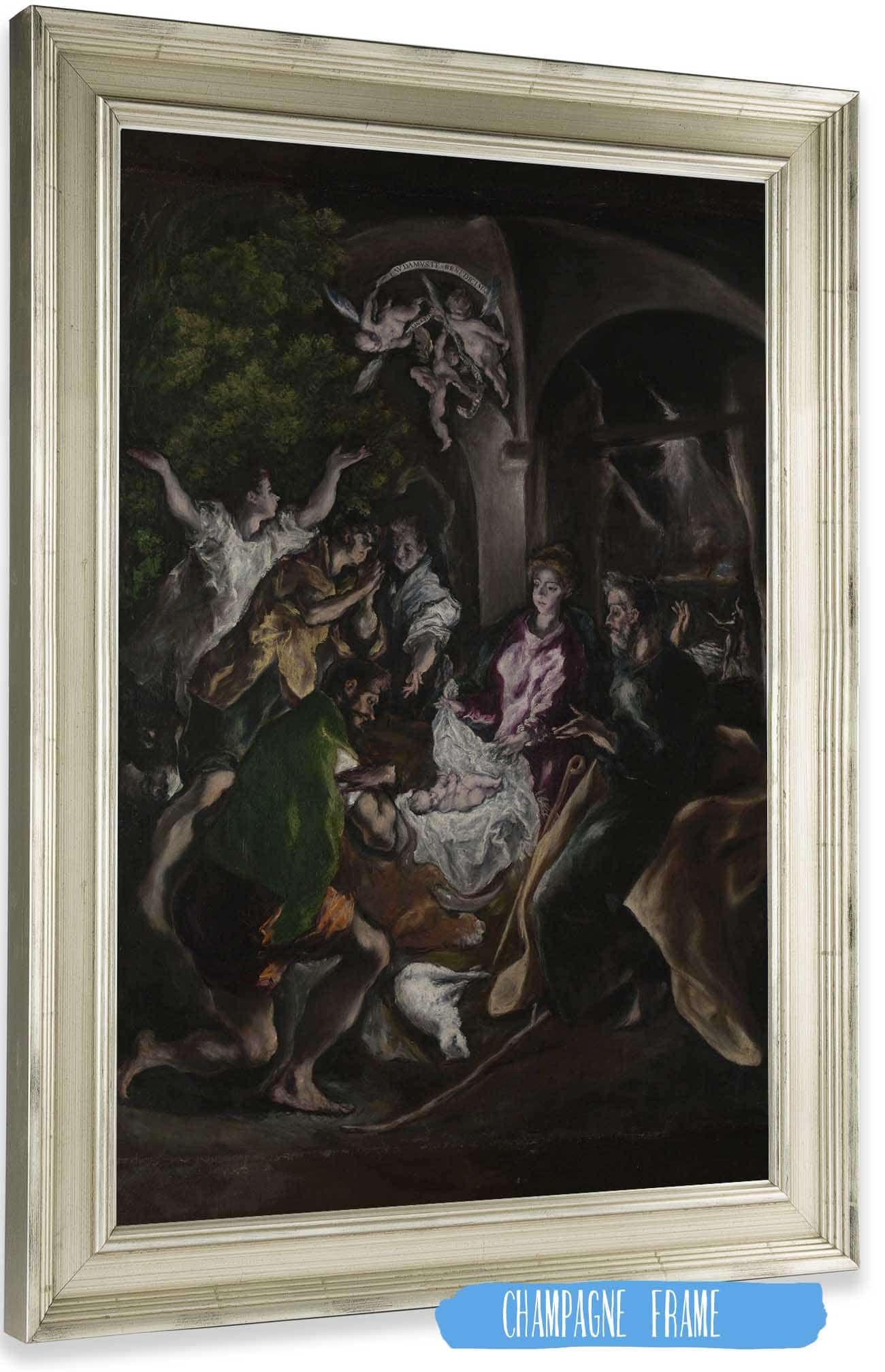 The Adoration Of The Shepherds by El Greco