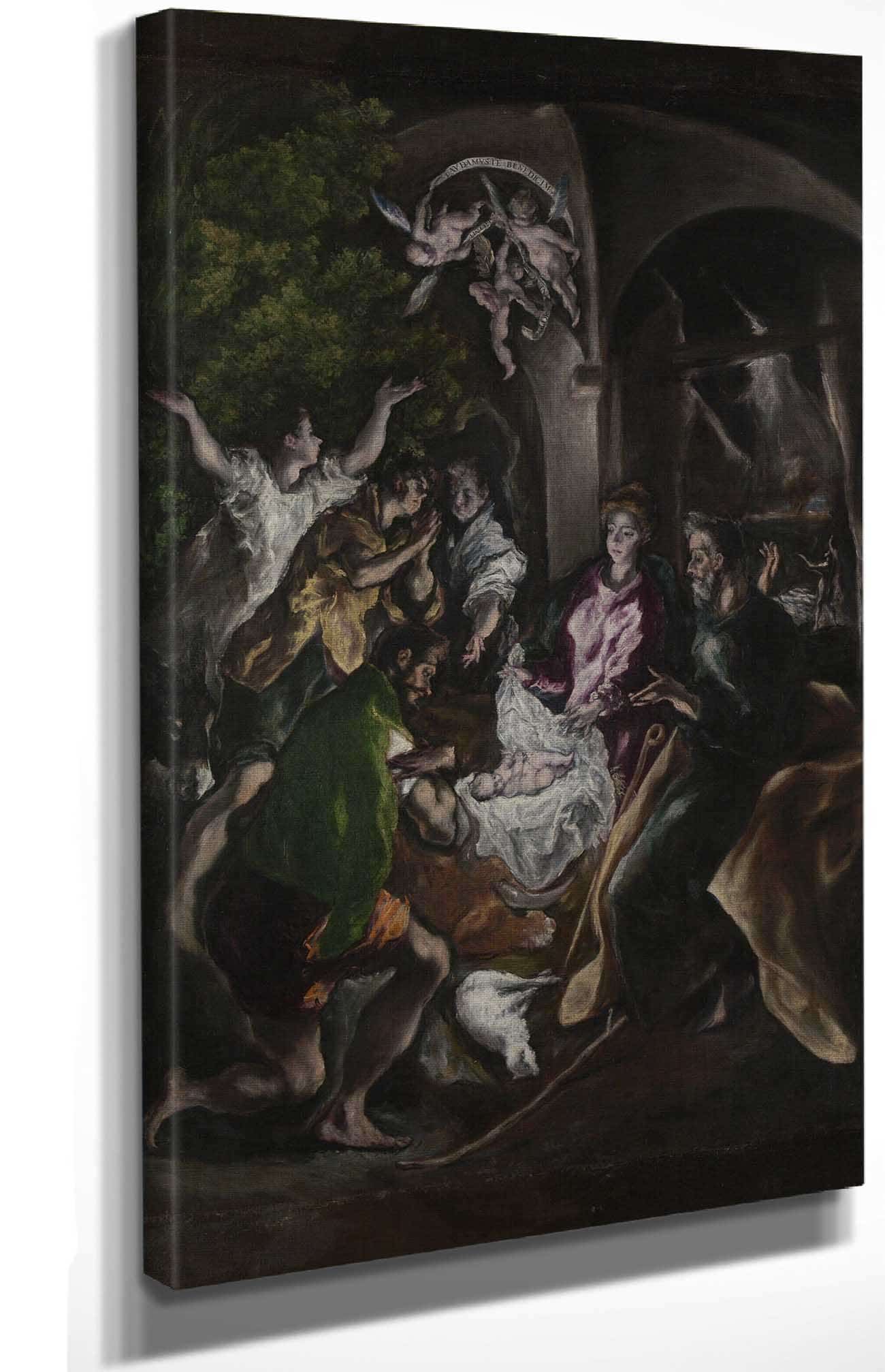 The Adoration Of The Shepherds by El Greco - Image 4
