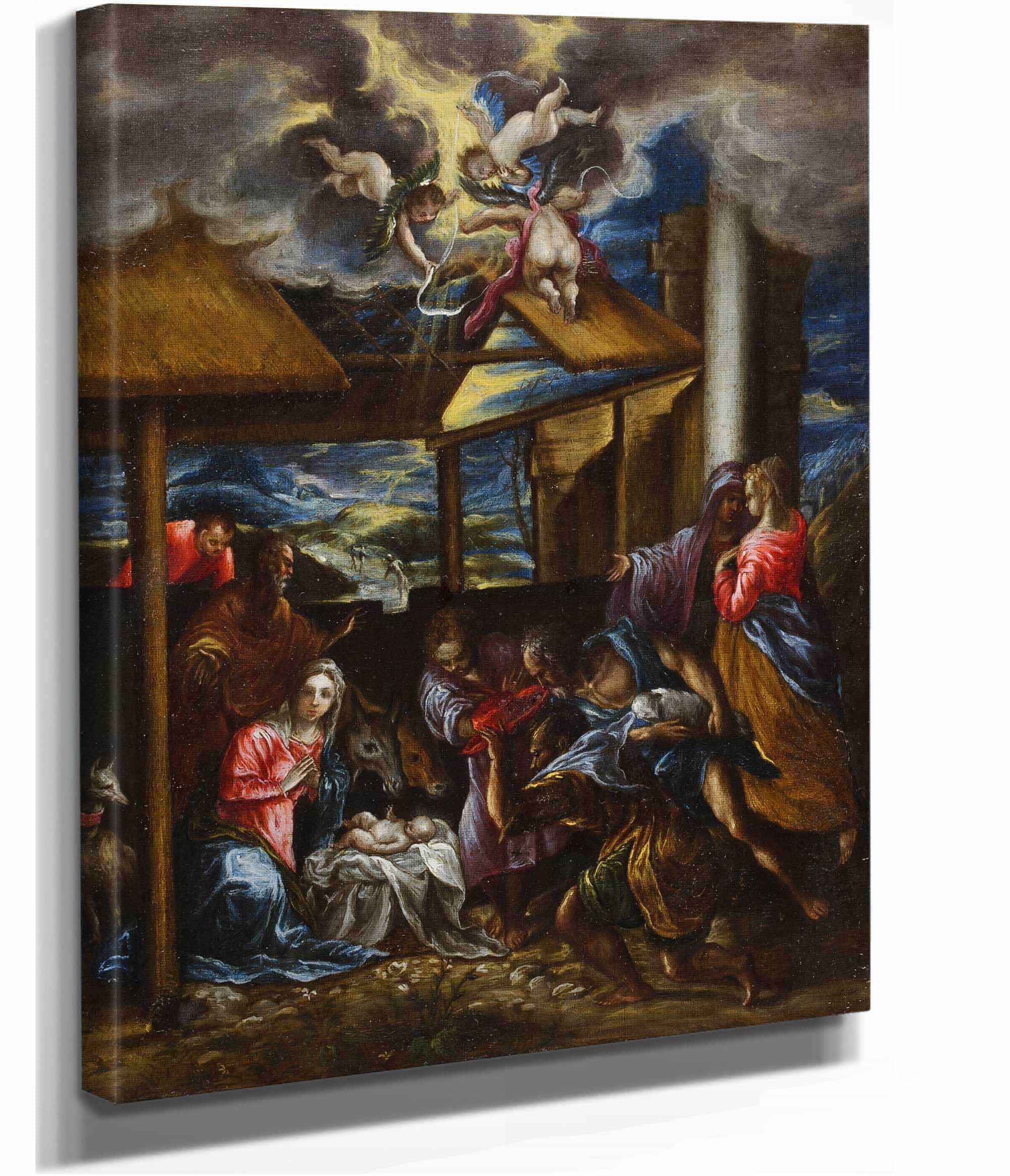 The Adoration Of The Shepherds by El Greco - Image 6