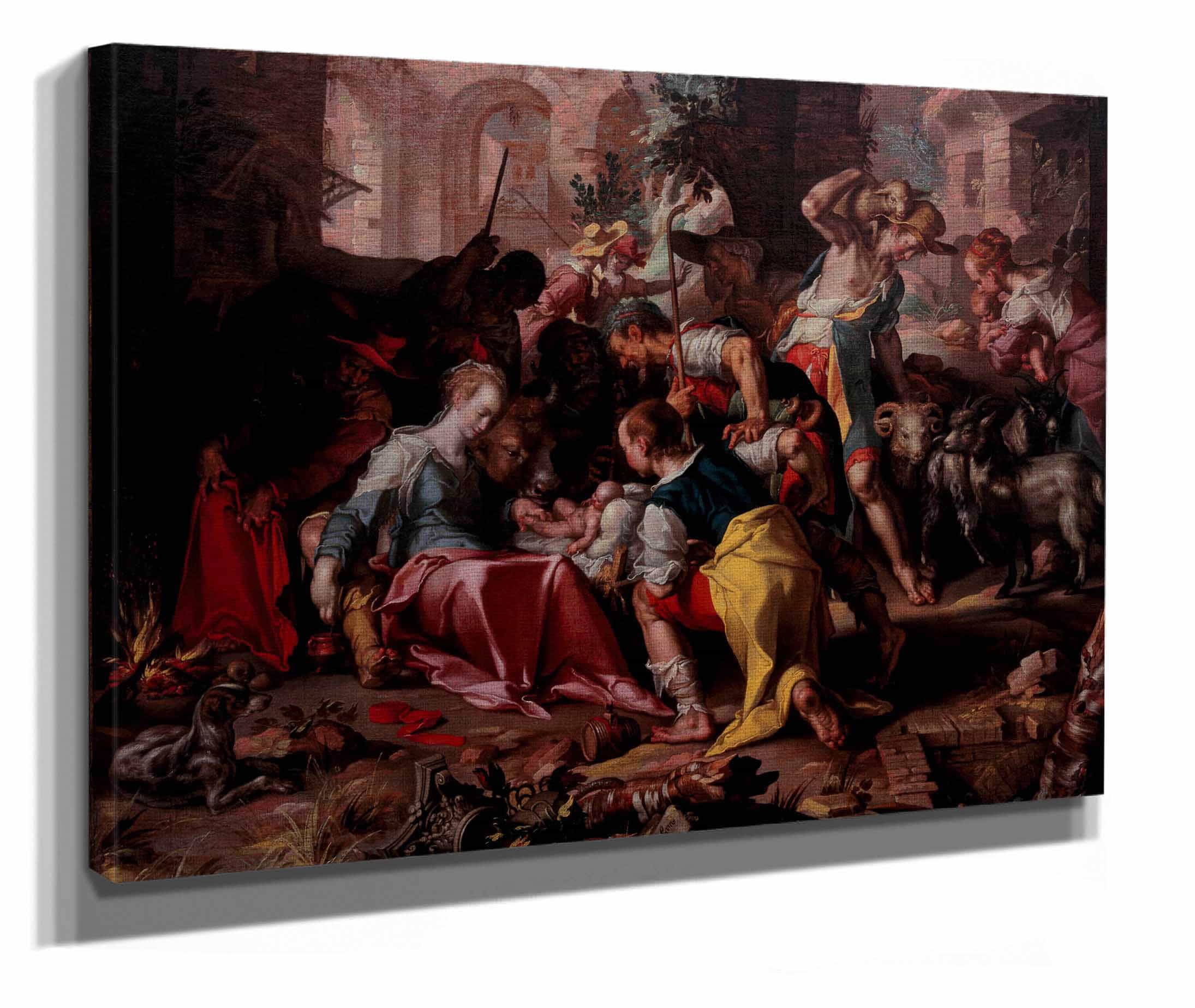 The Adoration Of The Shepherds by Joachim Wtewael - Image 2