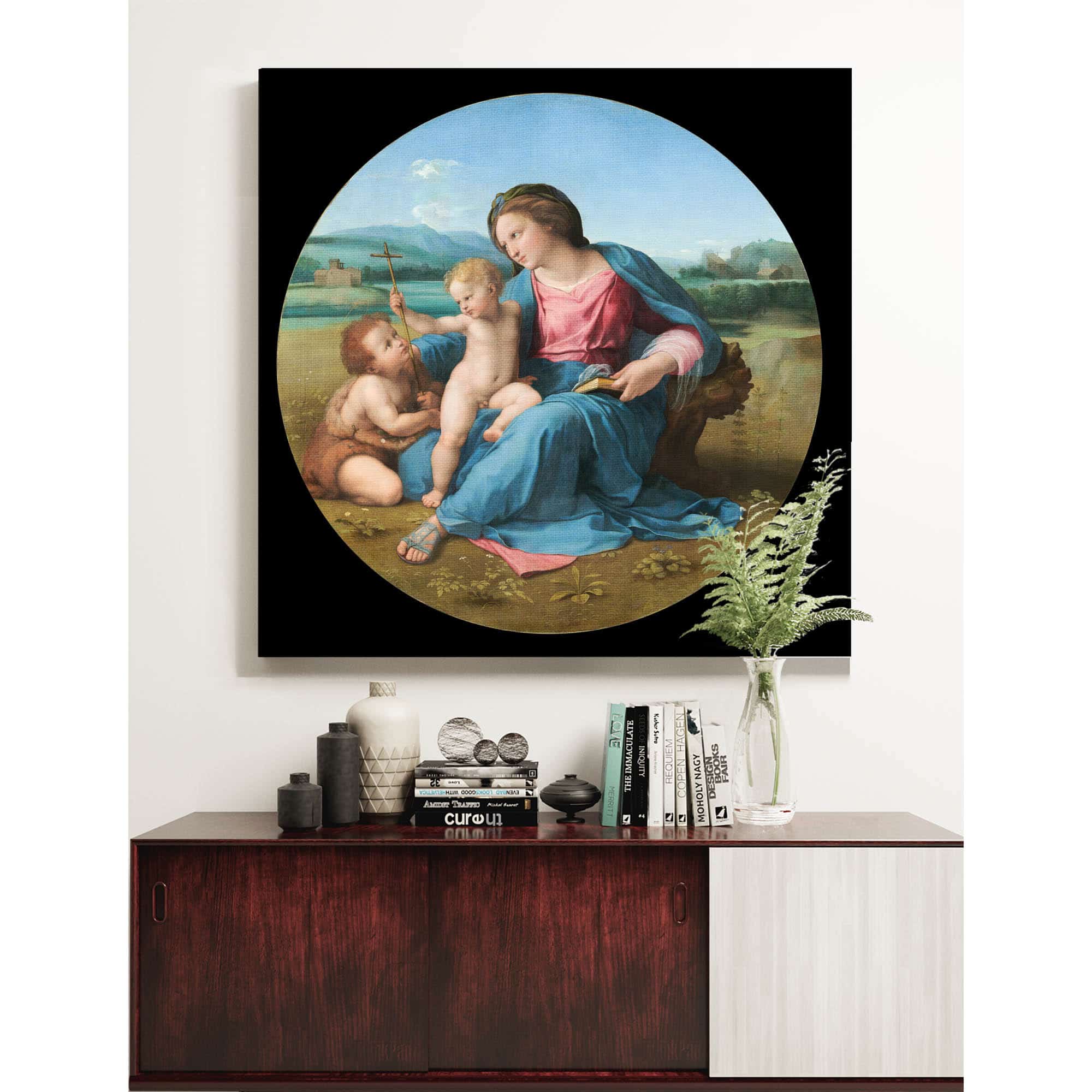 The Alba Madonna by Raphael - Image 4