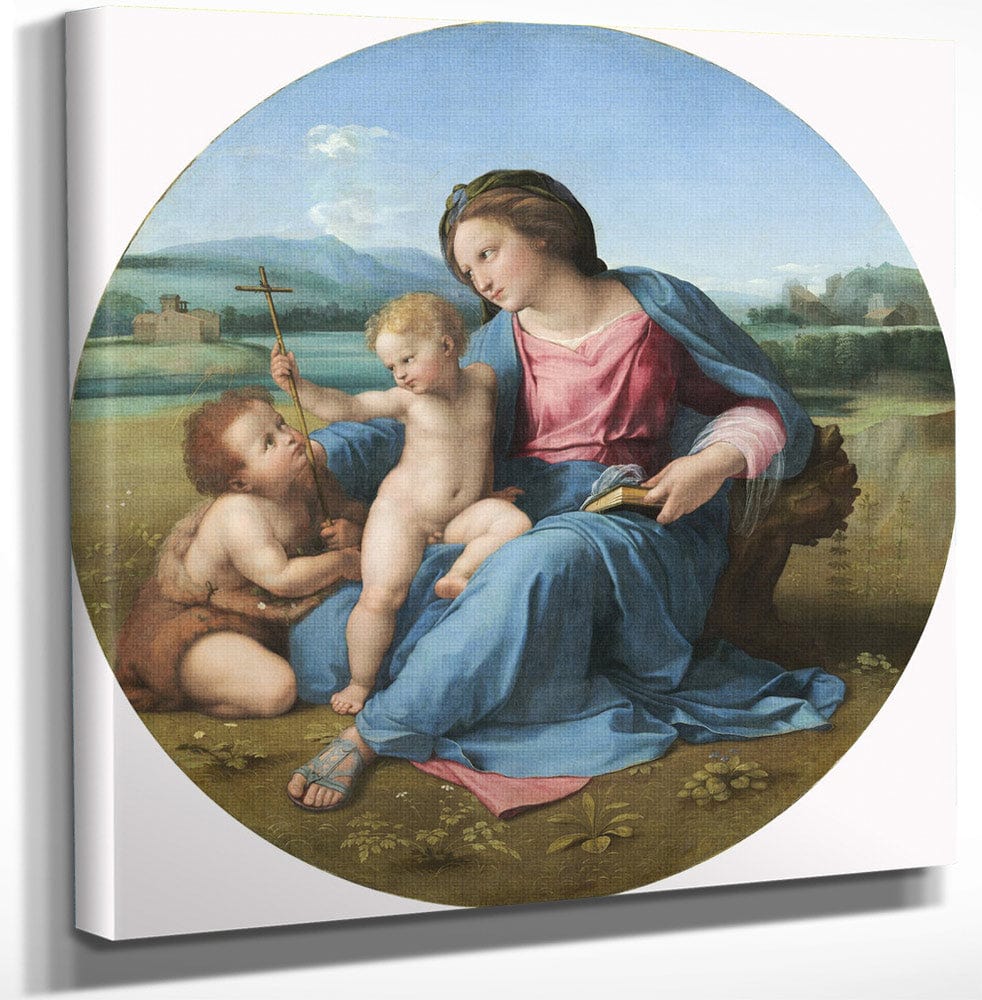 The Alba Madonna By Raphael