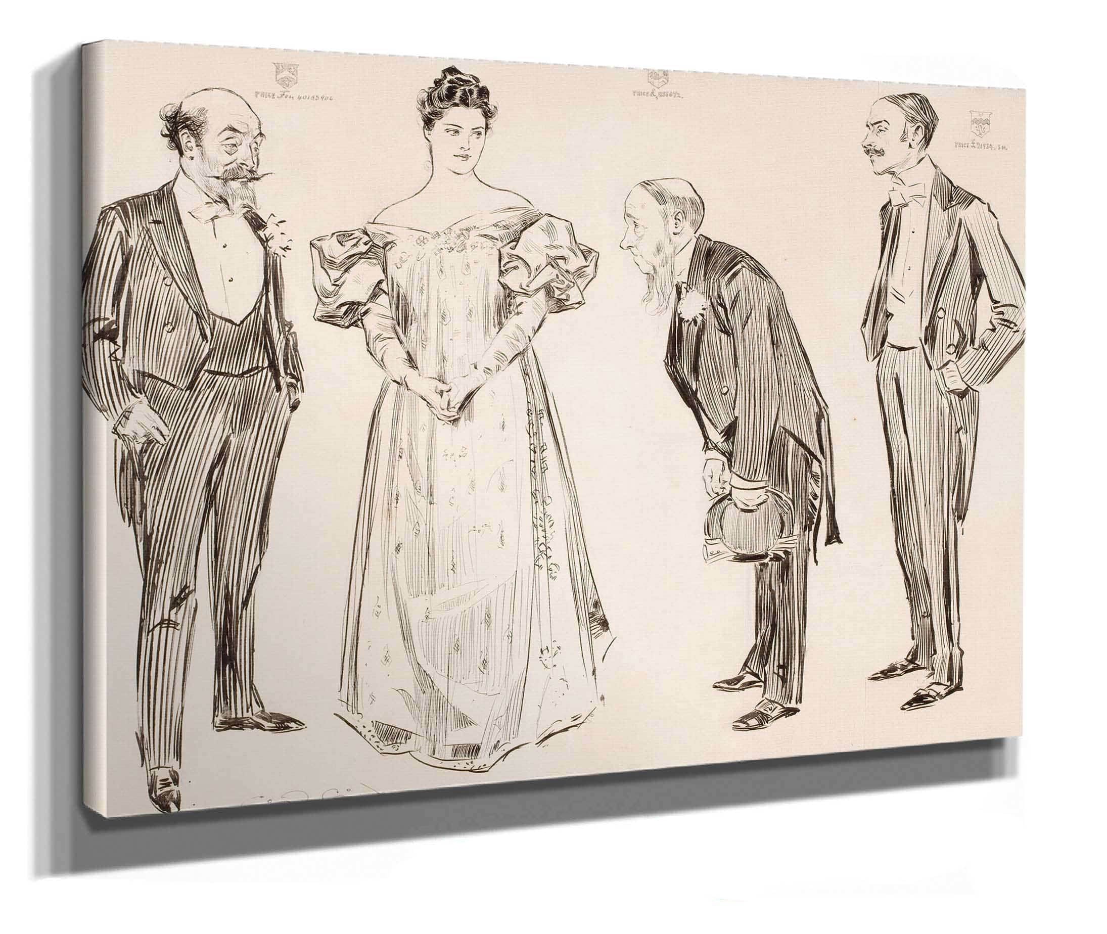 The American Abroad Some Features Of The Matrimonial Market by Charles Dana Gibson - Image 2