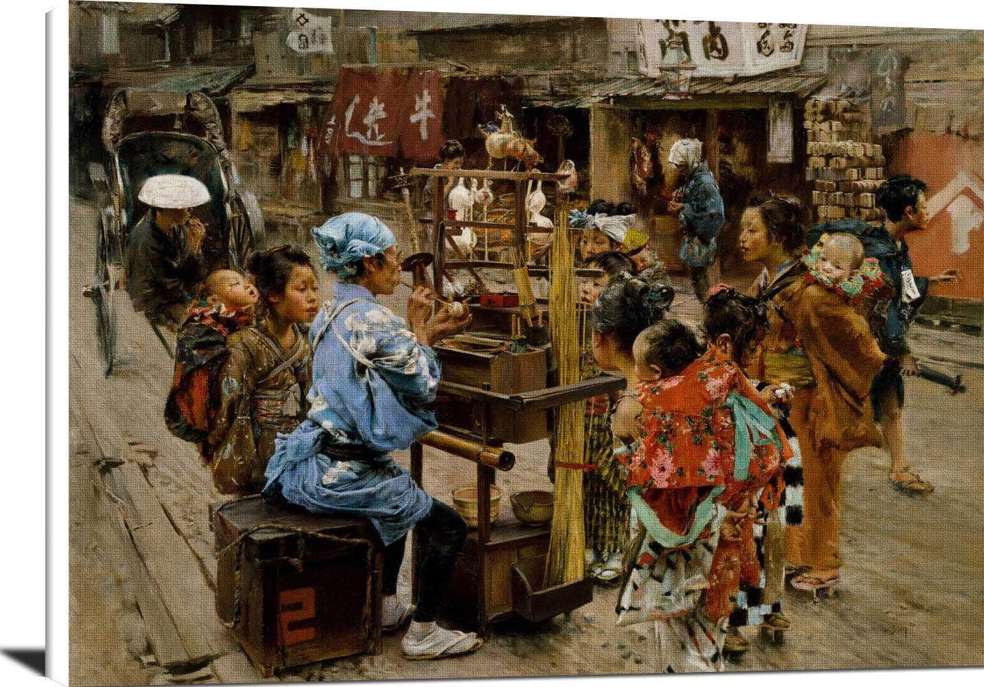 The Ameya Painting Robert Frederick Blum Canvas Art