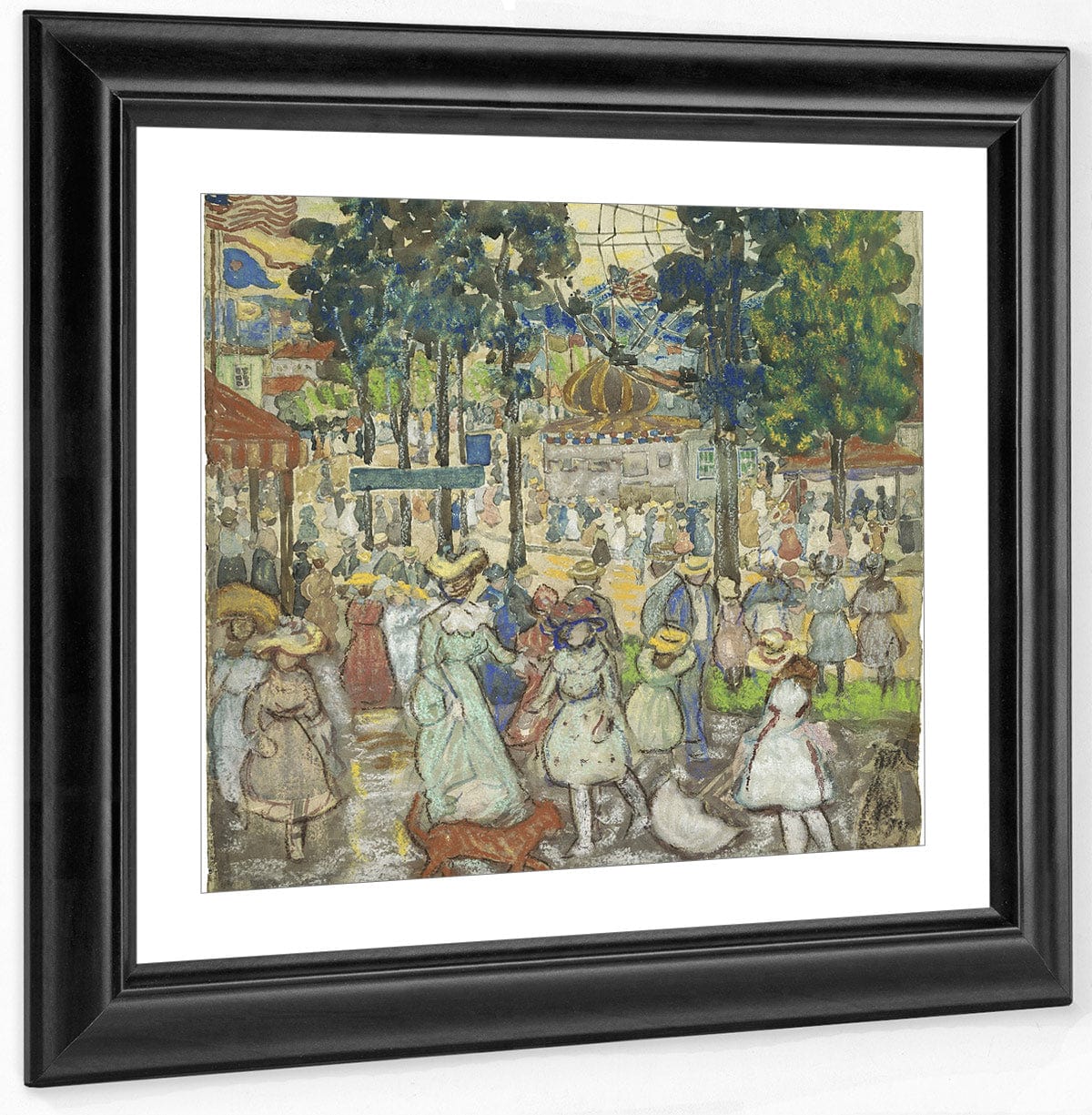 The Amusement Park By Maurice Brazil Prendergast - Image 2