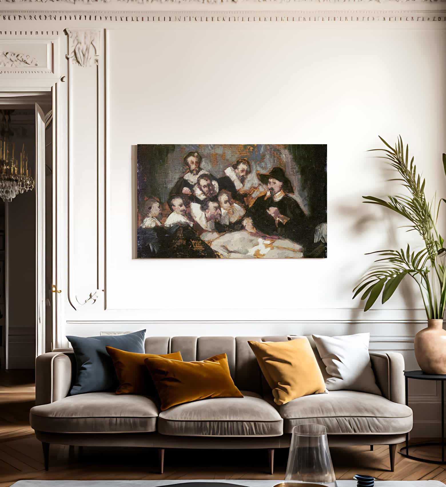 The Anatomy Lesson By Edouard Manet - Image 3