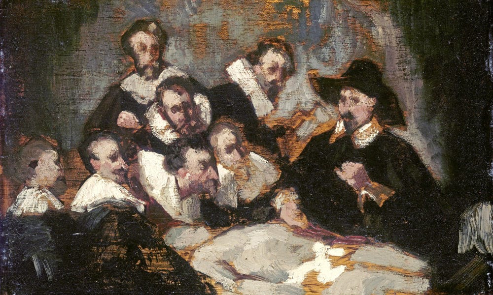 The Anatomy Lesson By Edouard Manet - Image 7