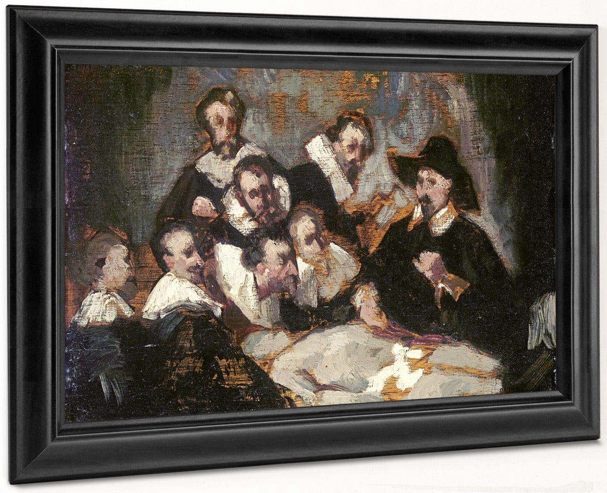 The Anatomy Lesson By Edouard Manet - Image 8
