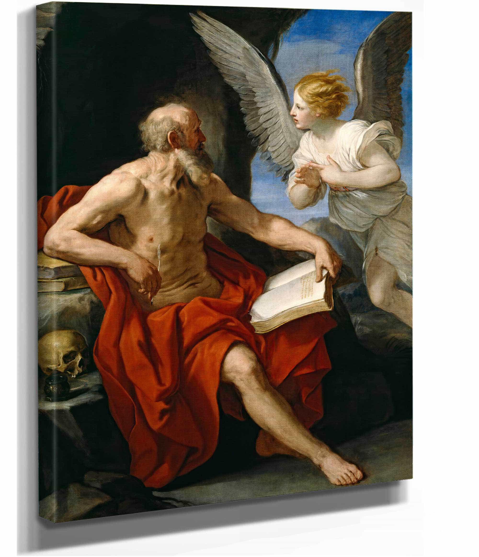 The Angel Appearing To St Jerome by Guido Reni - Image 2