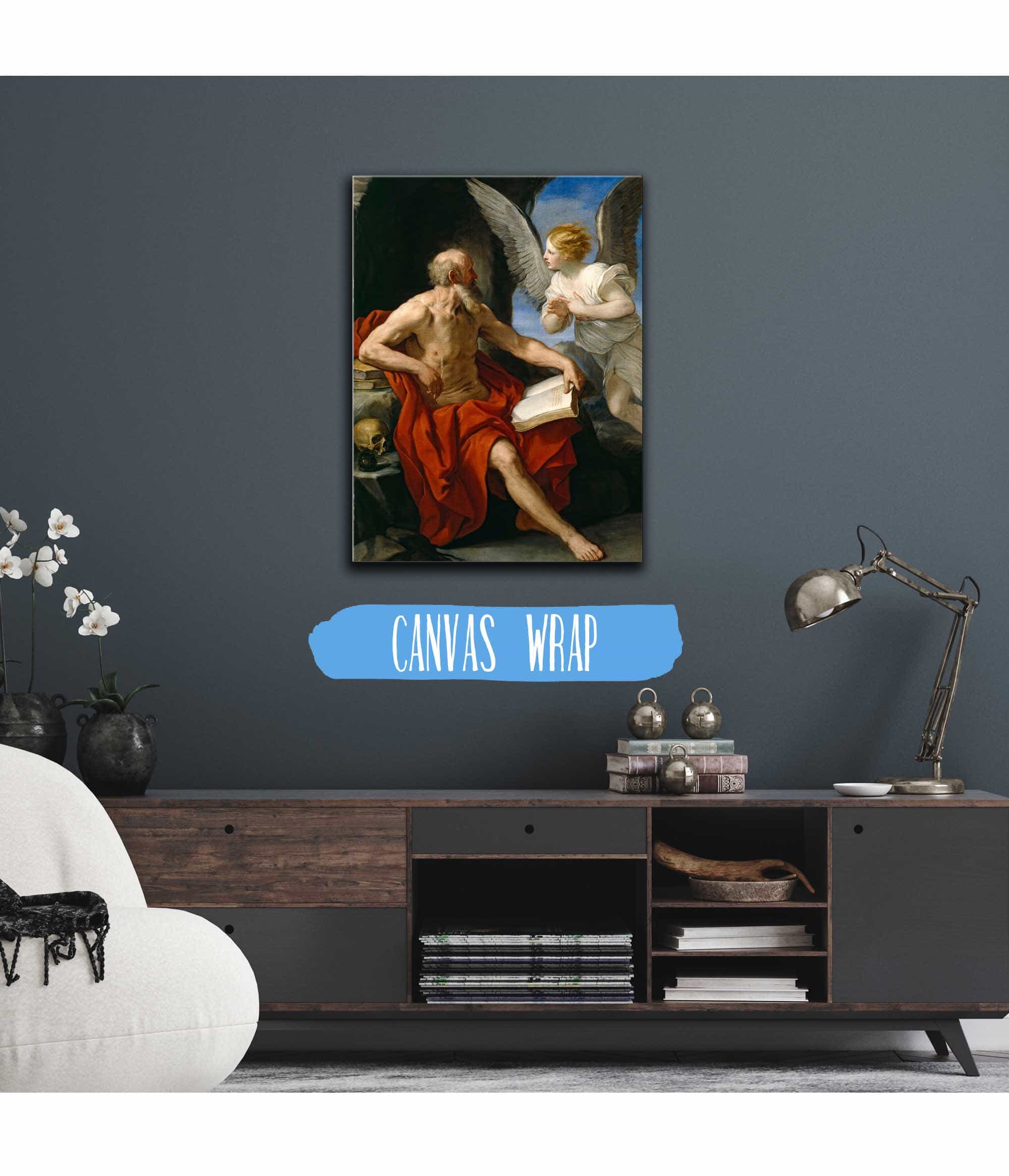 The Angel Appearing To St Jerome by Guido Reni - Image 3