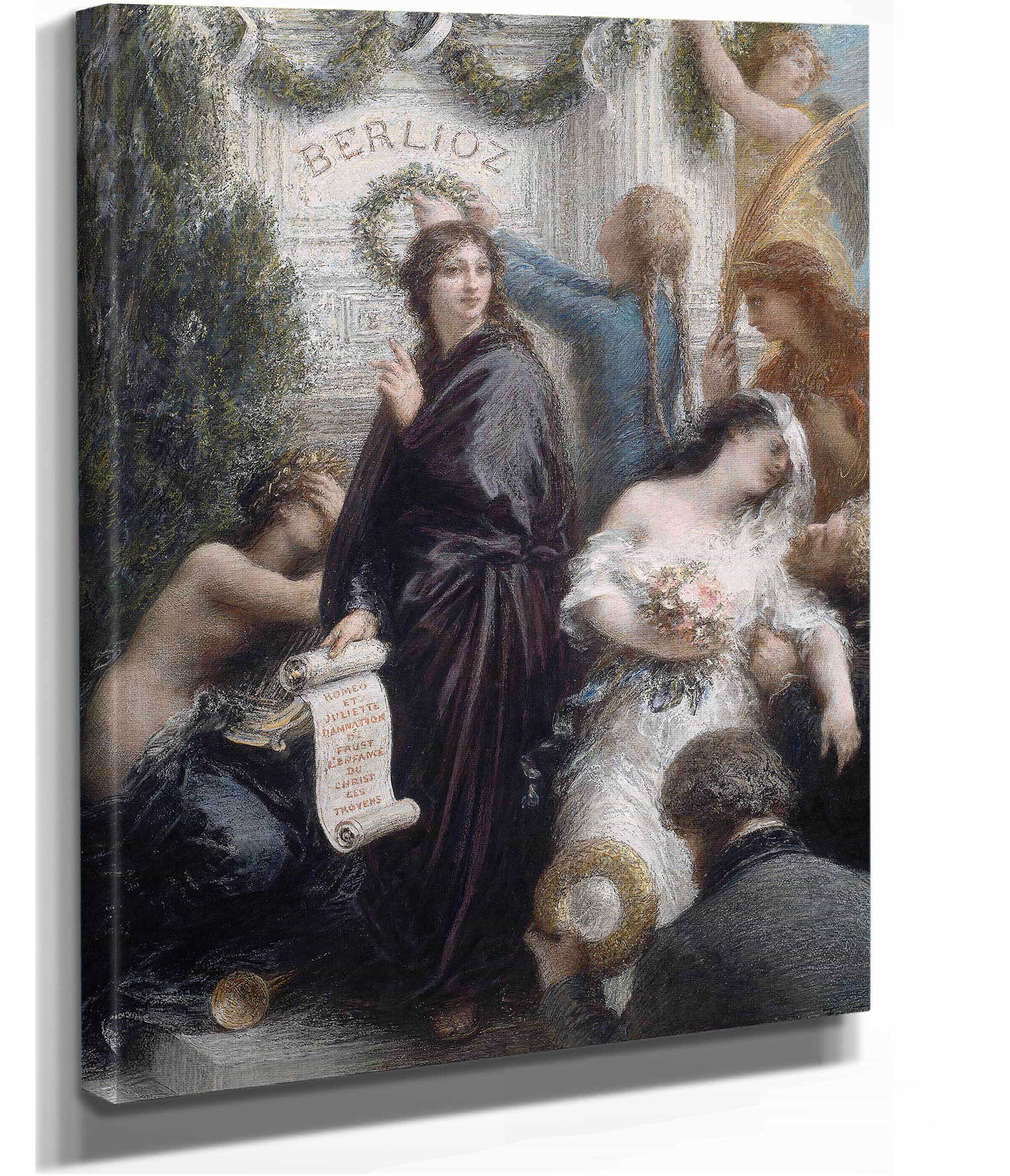 The Anniversary Homage To Hector Berlioz by Henri Fantin Latour - Image 2