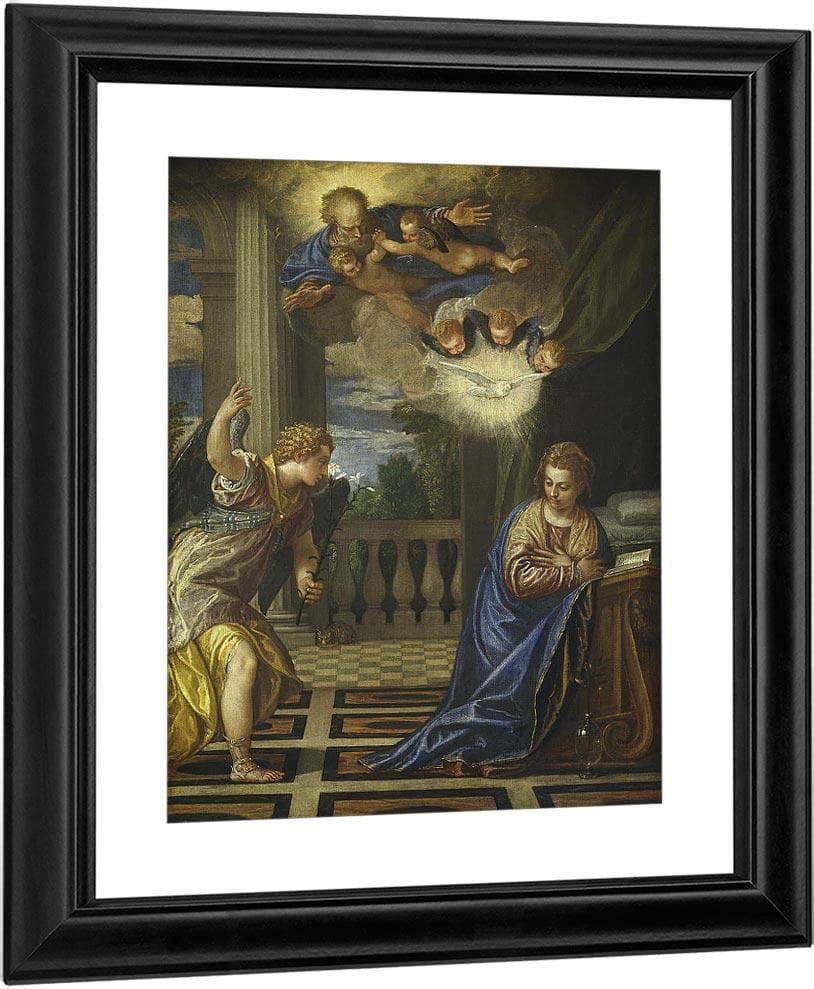 The Annunciation 2 By Paolo Veronese - Image 3