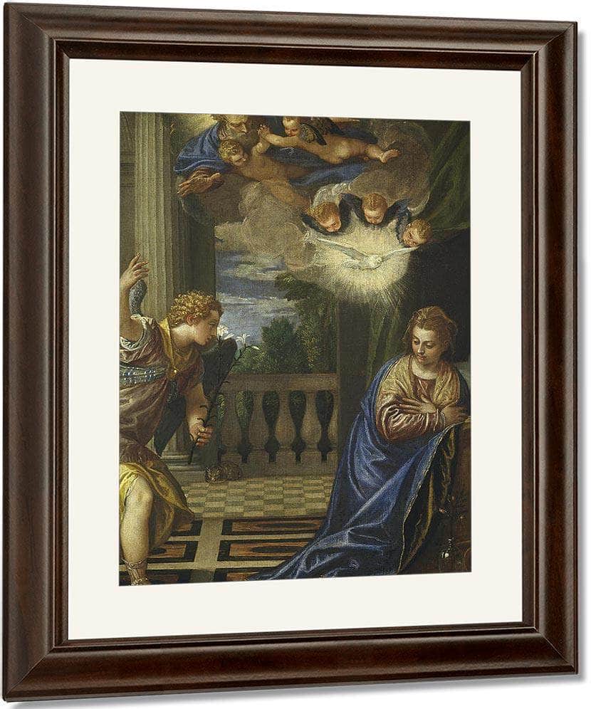 The Annunciation 2 By Paolo Veronese - Image 4