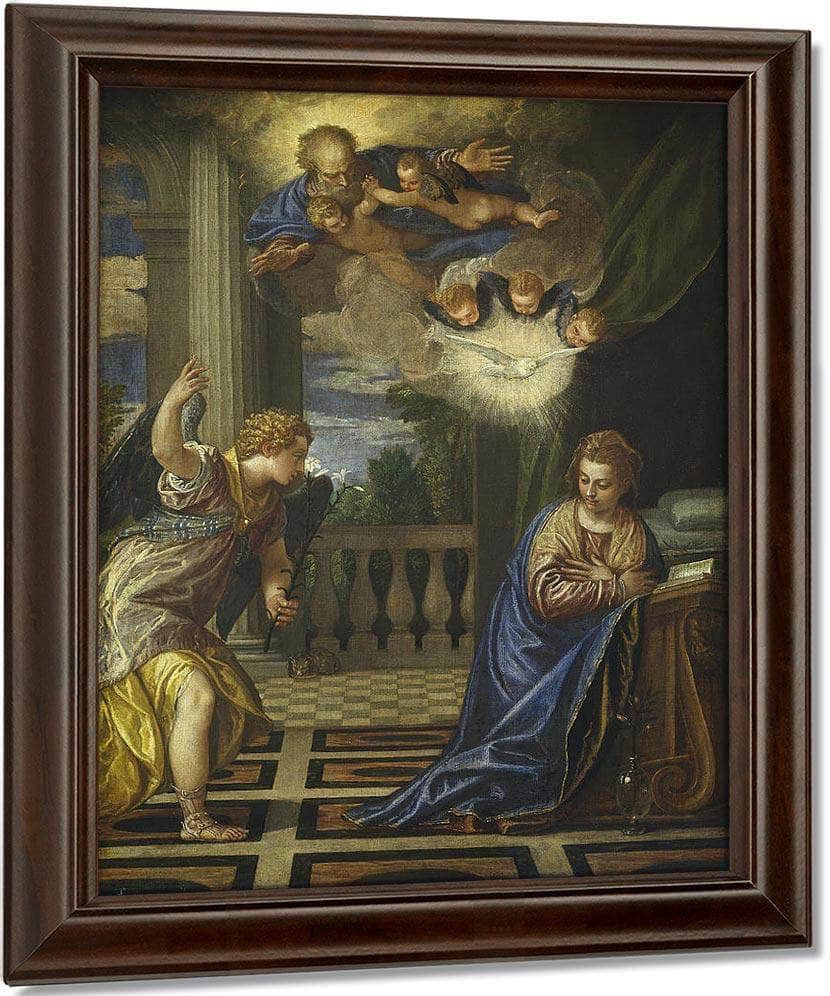 The Annunciation 2 By Paolo Veronese - Image 5