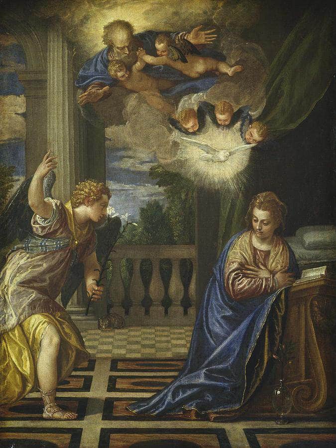 The Annunciation 2 By Paolo Veronese - Image 6