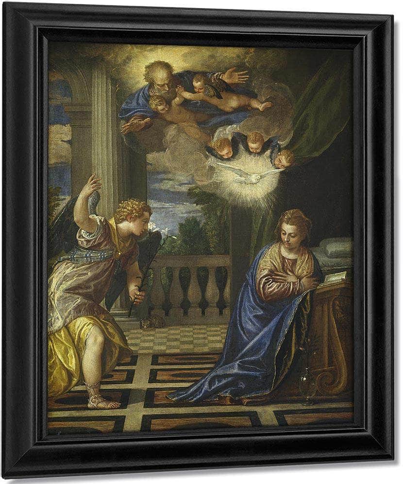 The Annunciation 2 By Paolo Veronese - Image 7