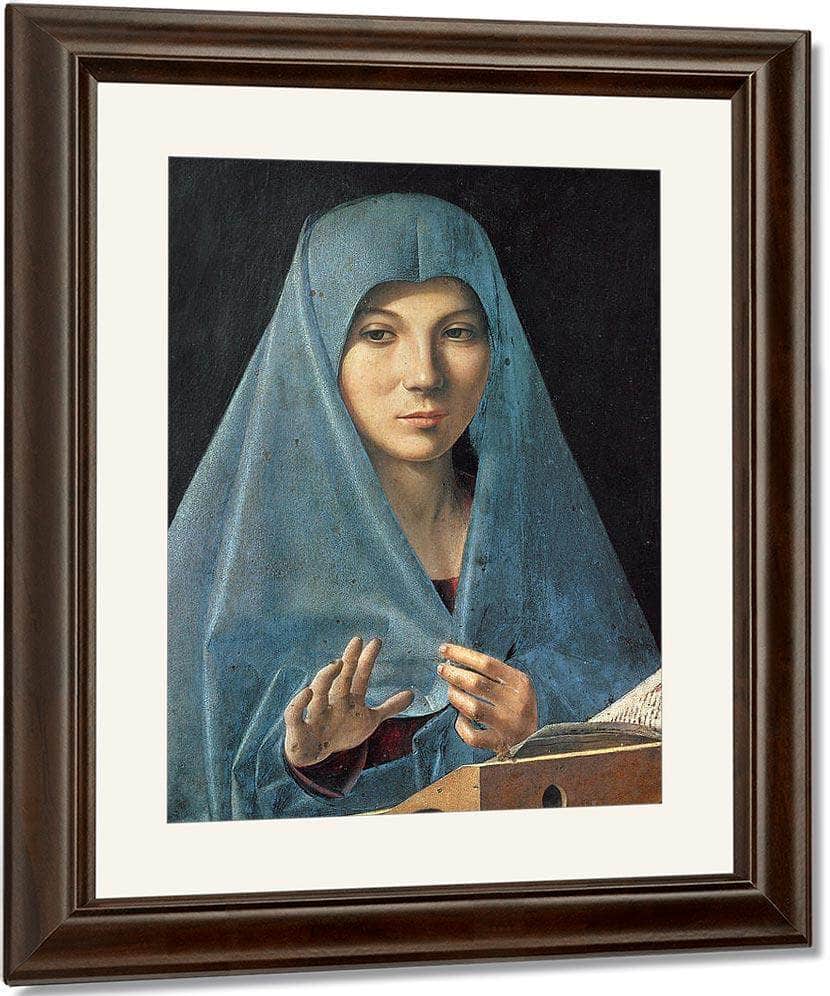The Annunciation By Antonello Da Messina - Image 4