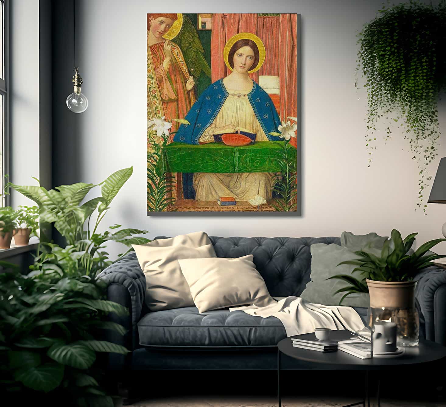 The Annunciation By Arthur Joseph Gaskin - Image 2