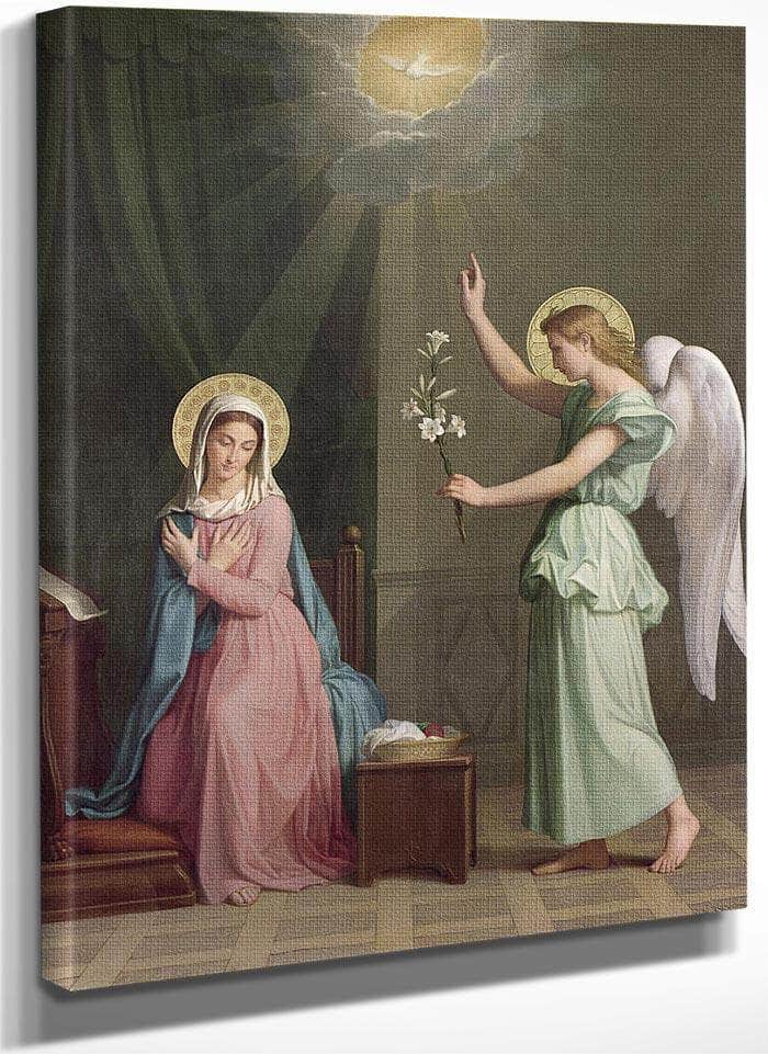 The Annunciation By Auguste Pichon