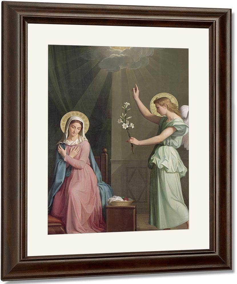 The Annunciation By Auguste Pichon - Image 4