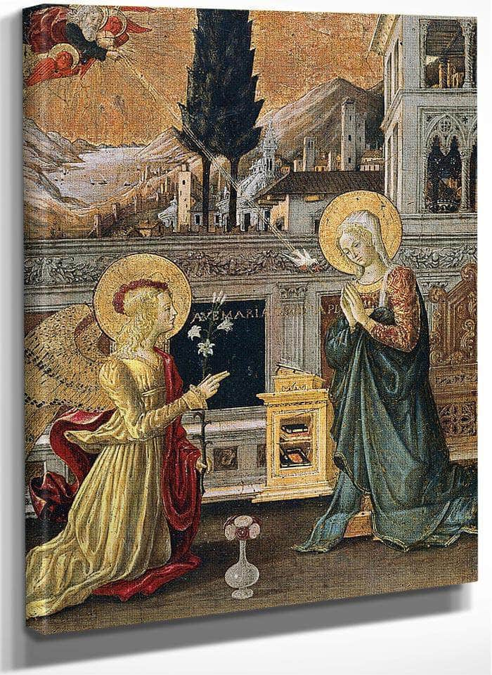 The Annunciation By Benedetto Bonfigli