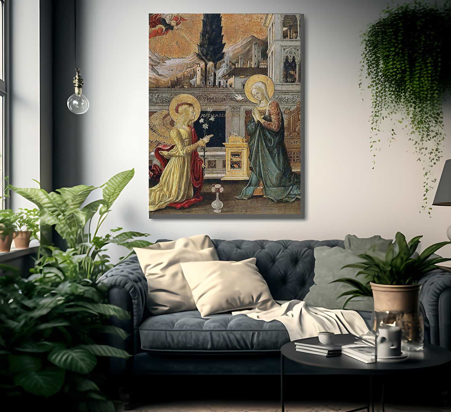 The Annunciation By Benedetto Bonfigli - Image 2