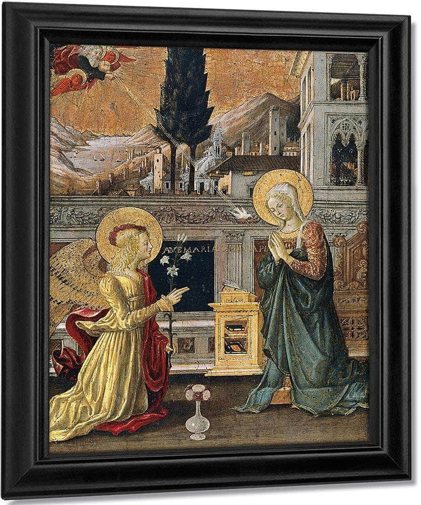 The Annunciation By Benedetto Bonfigli - Image 7