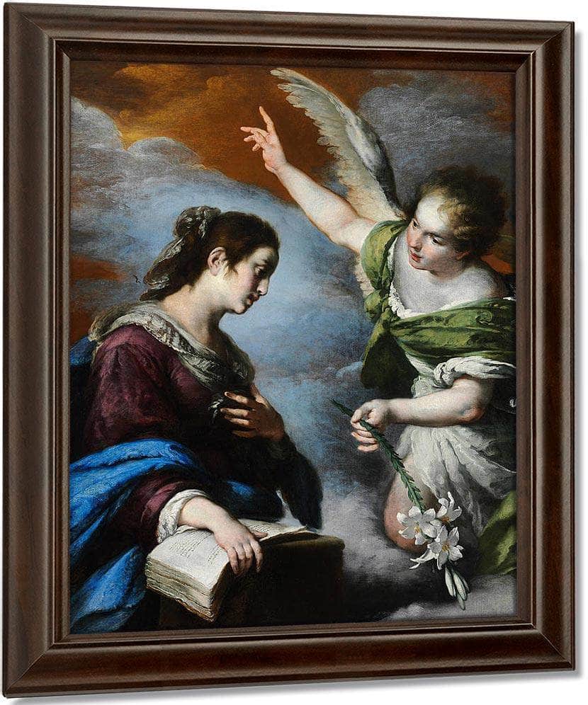 The Annunciation By Bernardo Strozzi - Image 5