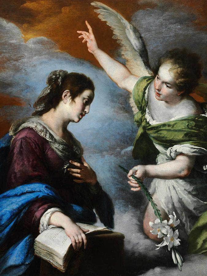 The Annunciation By Bernardo Strozzi - Image 6