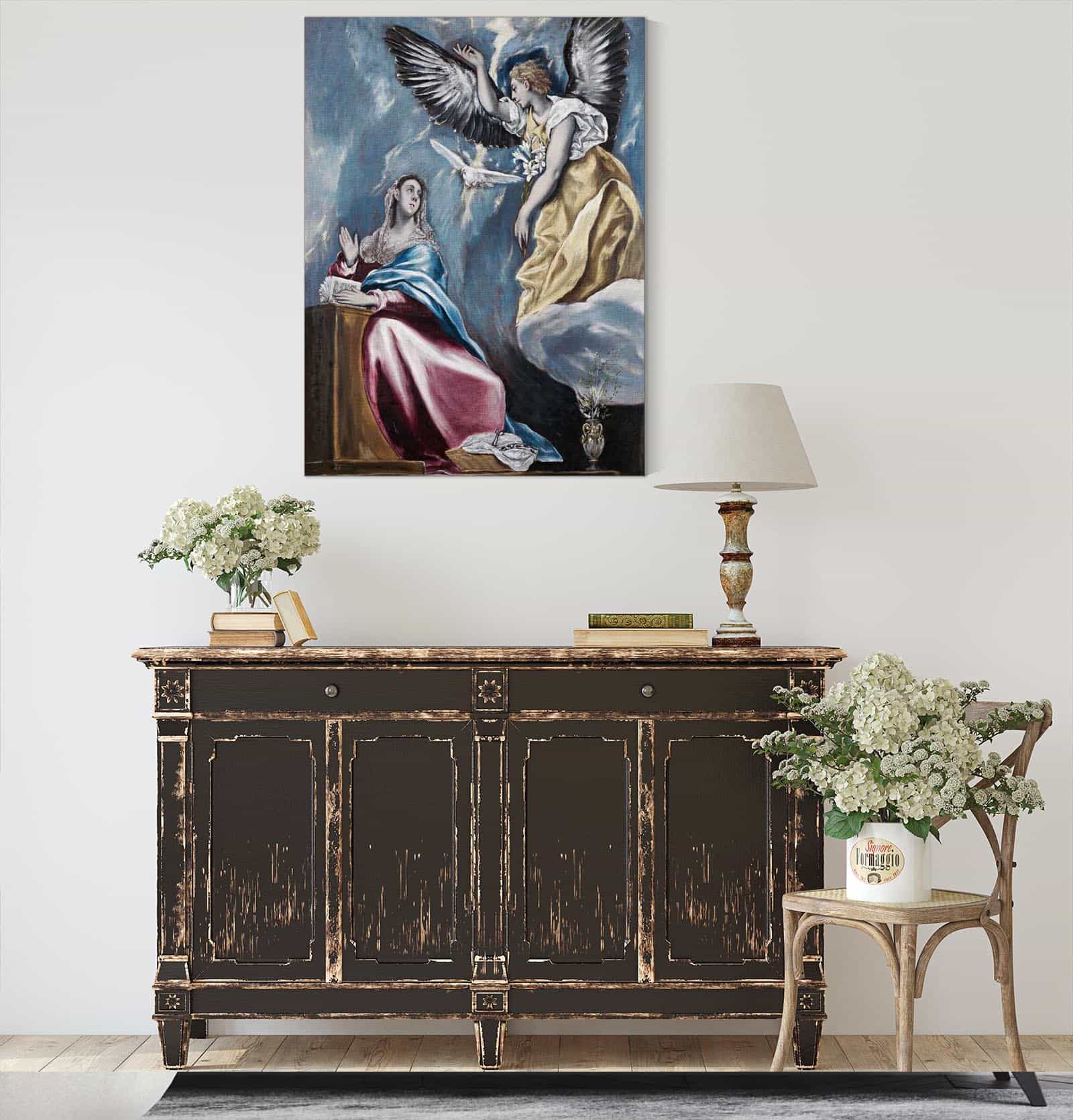 The Annunciation by El Greco - Image 13