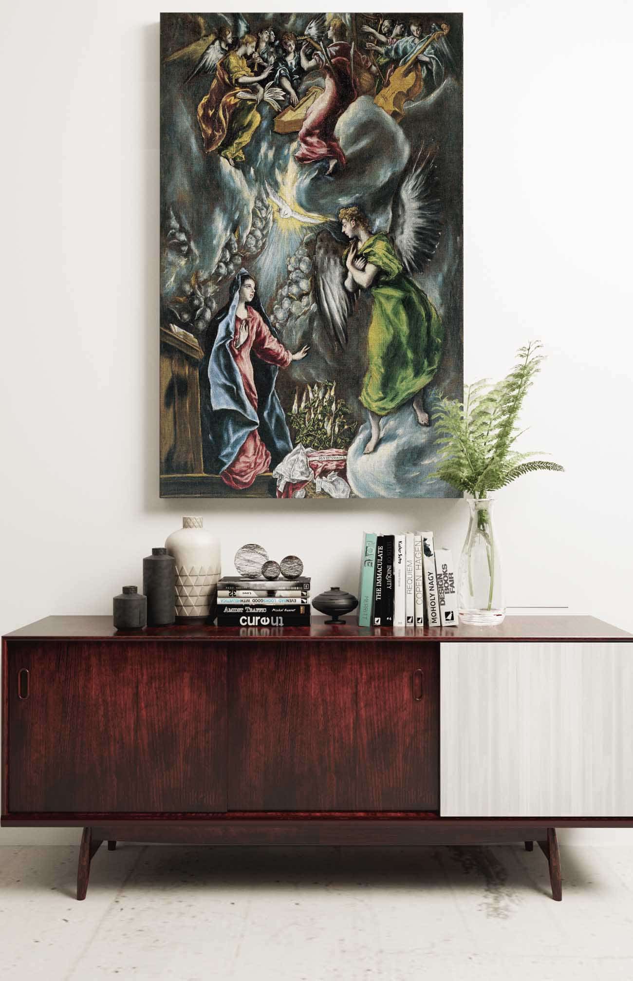 The Annunciation by El Greco - Image 2